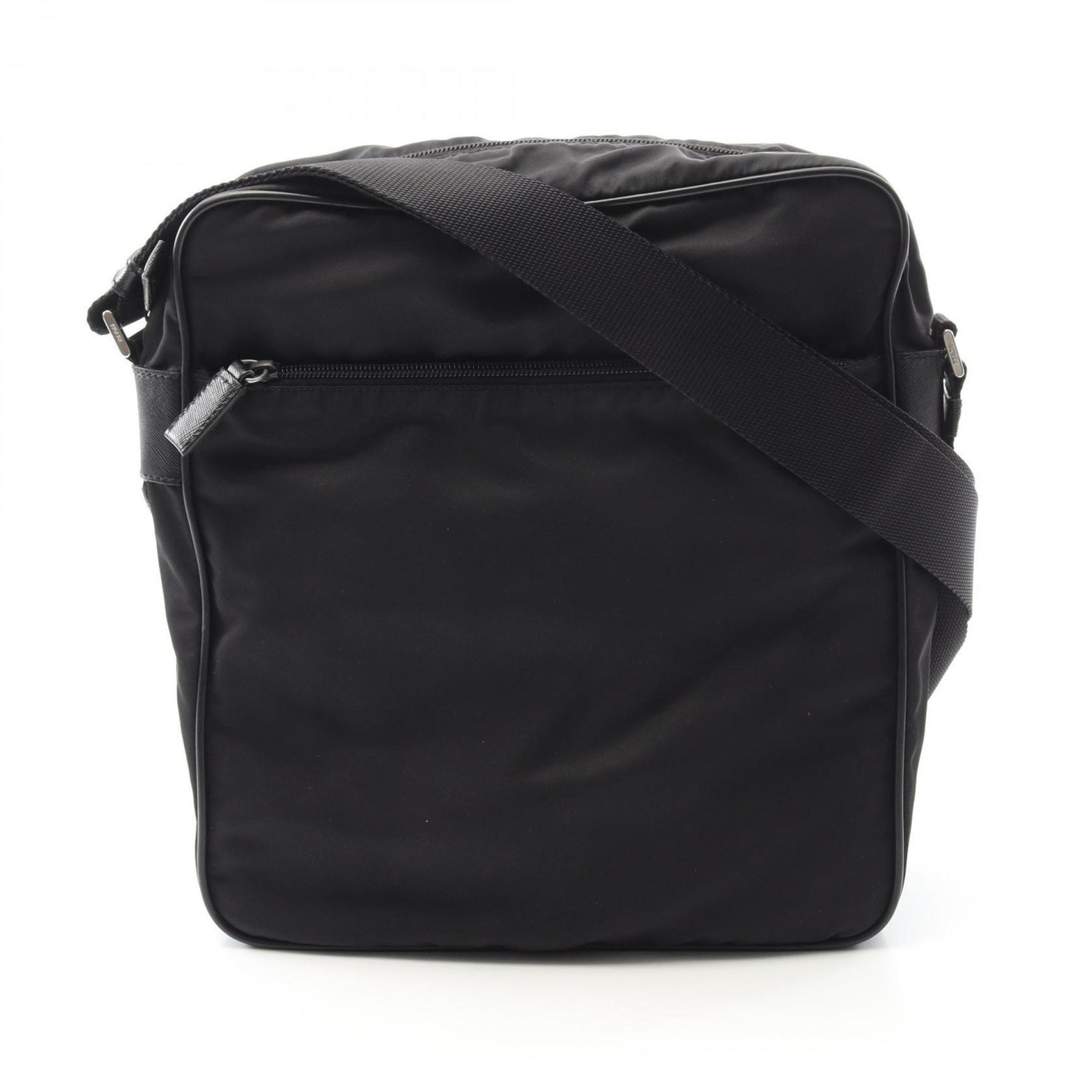 Prada shoulder bag in nylon and Saffiano leather
