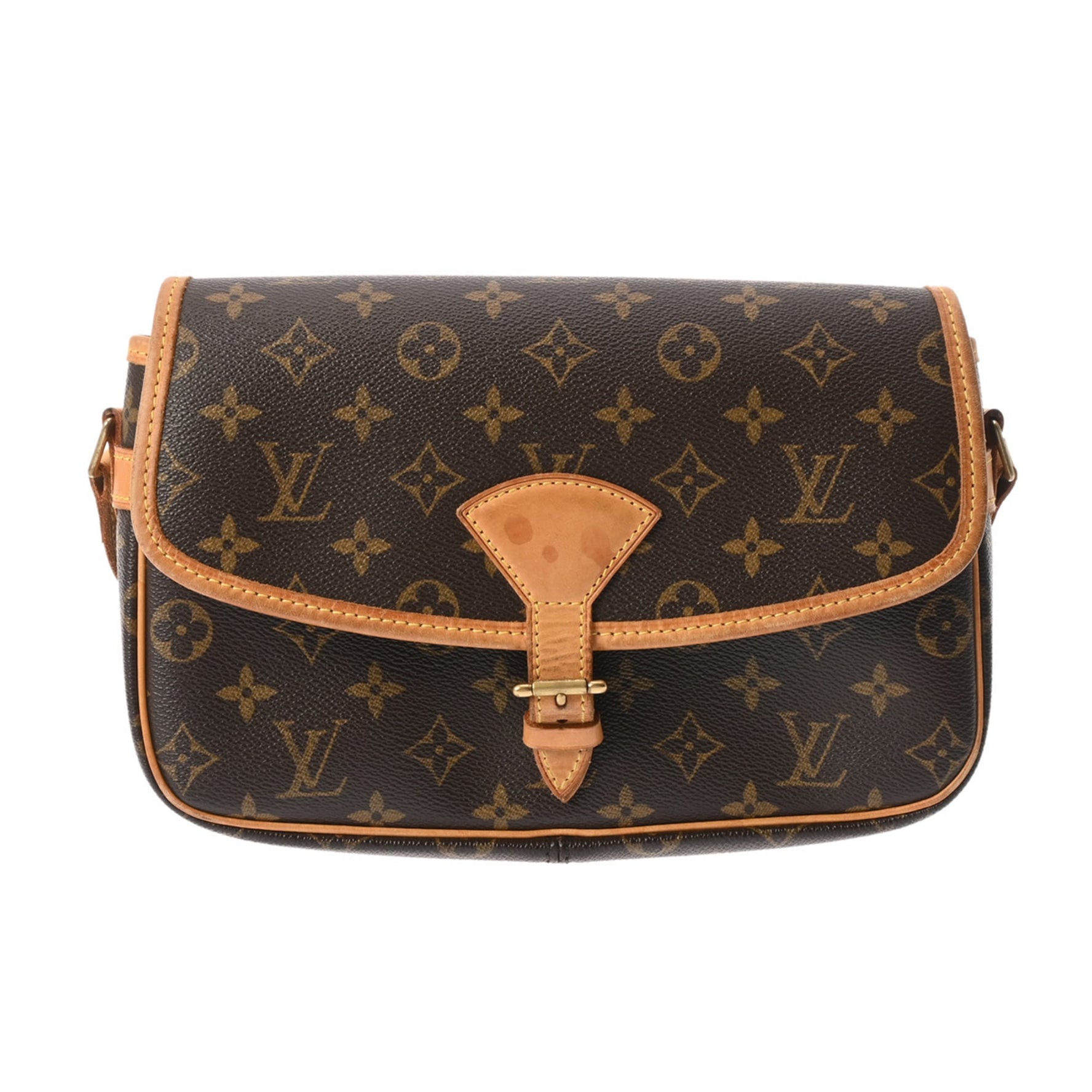 LOUIS VUITTON Monogram Sologne Canvas Shoulder Bag, Condition: B, Pre-owned, Ginzo