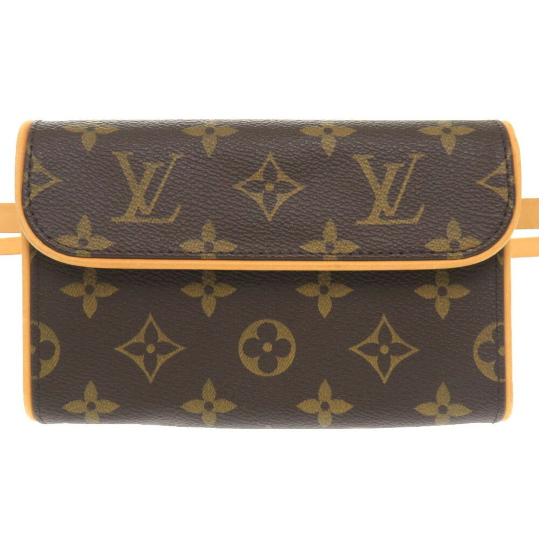 Louis Vuitton Pochette Florentine Monogram Strap M Size Waist Bag LV 1809 LOUIS VUITTON