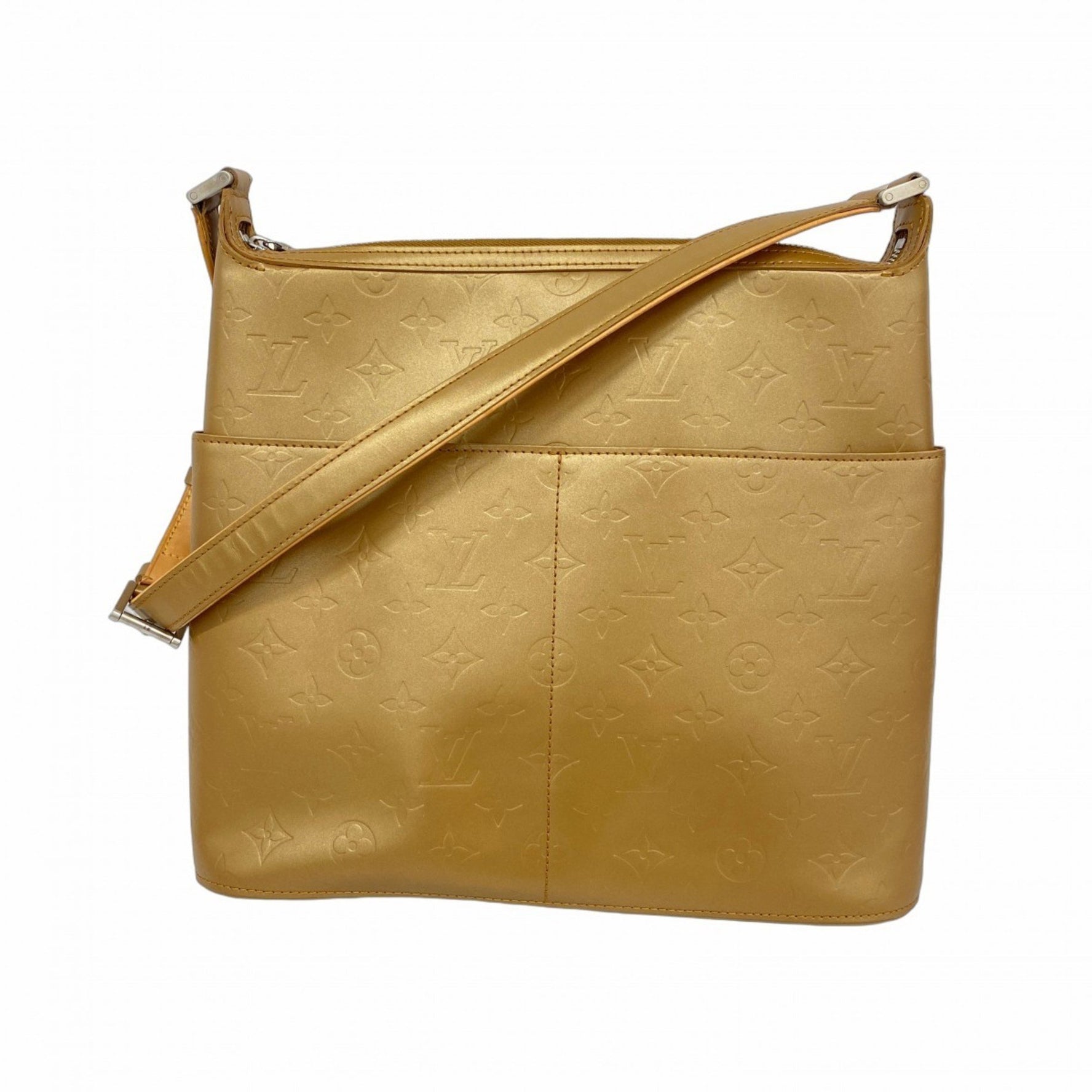 Louis Vuitton Monogram Matte Sutter Shoulder Bag M55167 Umbrella Women's