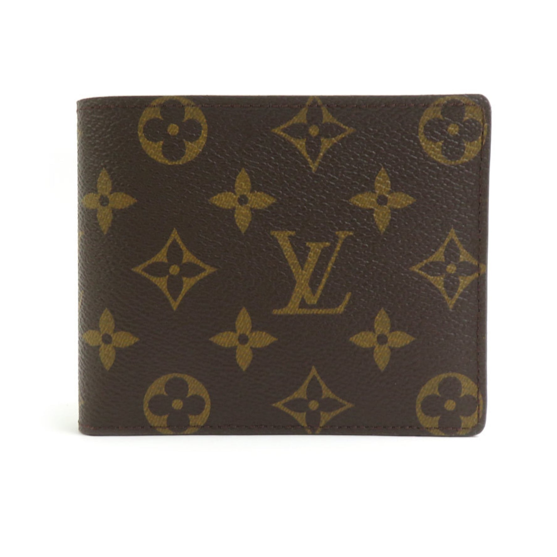 Louis Vuitton Bi-fold Wallet Monogram Portefeuille Florin Canvas