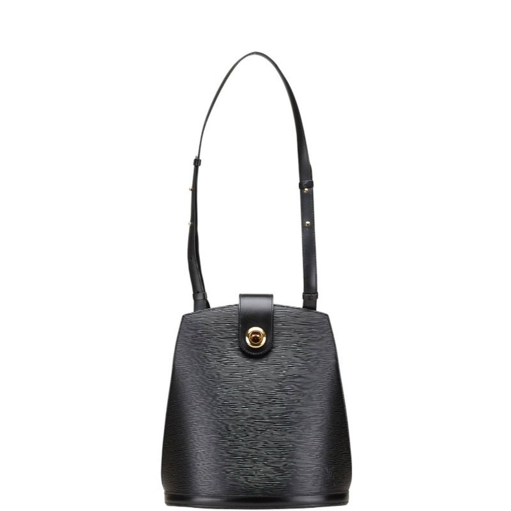 Louis Vuitton Epi Cluny One-Shoulder Bag M52252 Noir Black Leather Women's LOUIS VUITTON