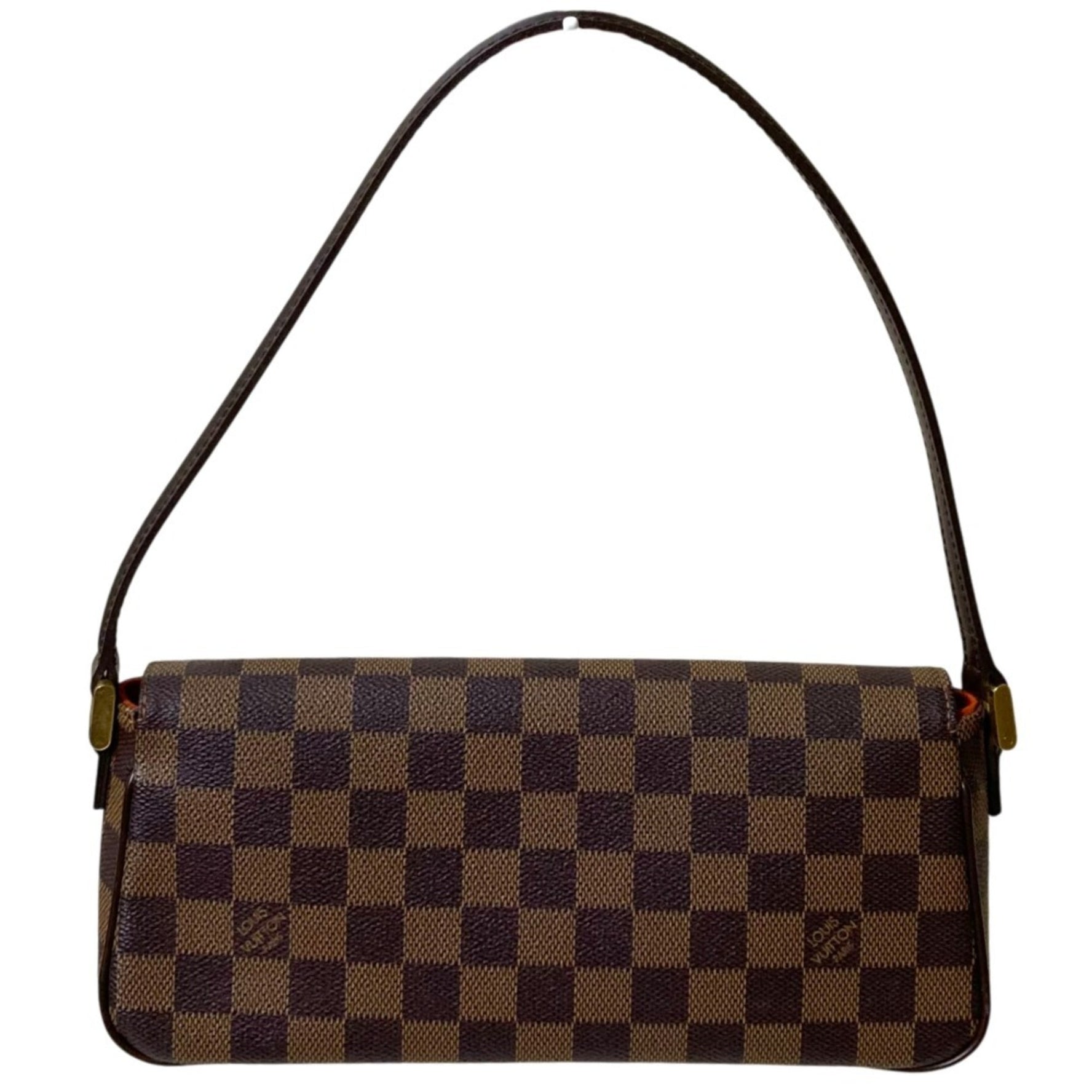 LOUIS VUITTON Recoleta Damier Handbag Ebene