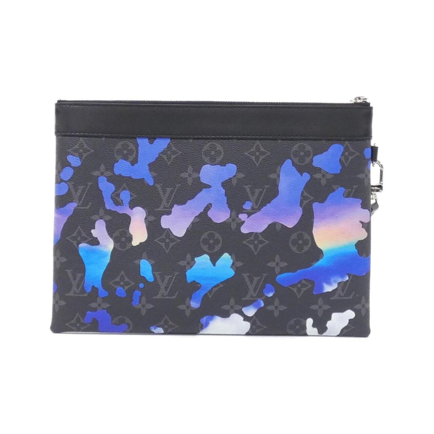 Louis Vuitton Monogram Eclipse (Room with a View) Pochette to Go Handbag