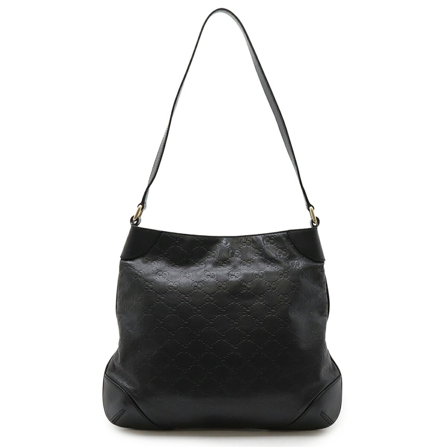 GUCCI Guccissima Shoulder Bag in Leather