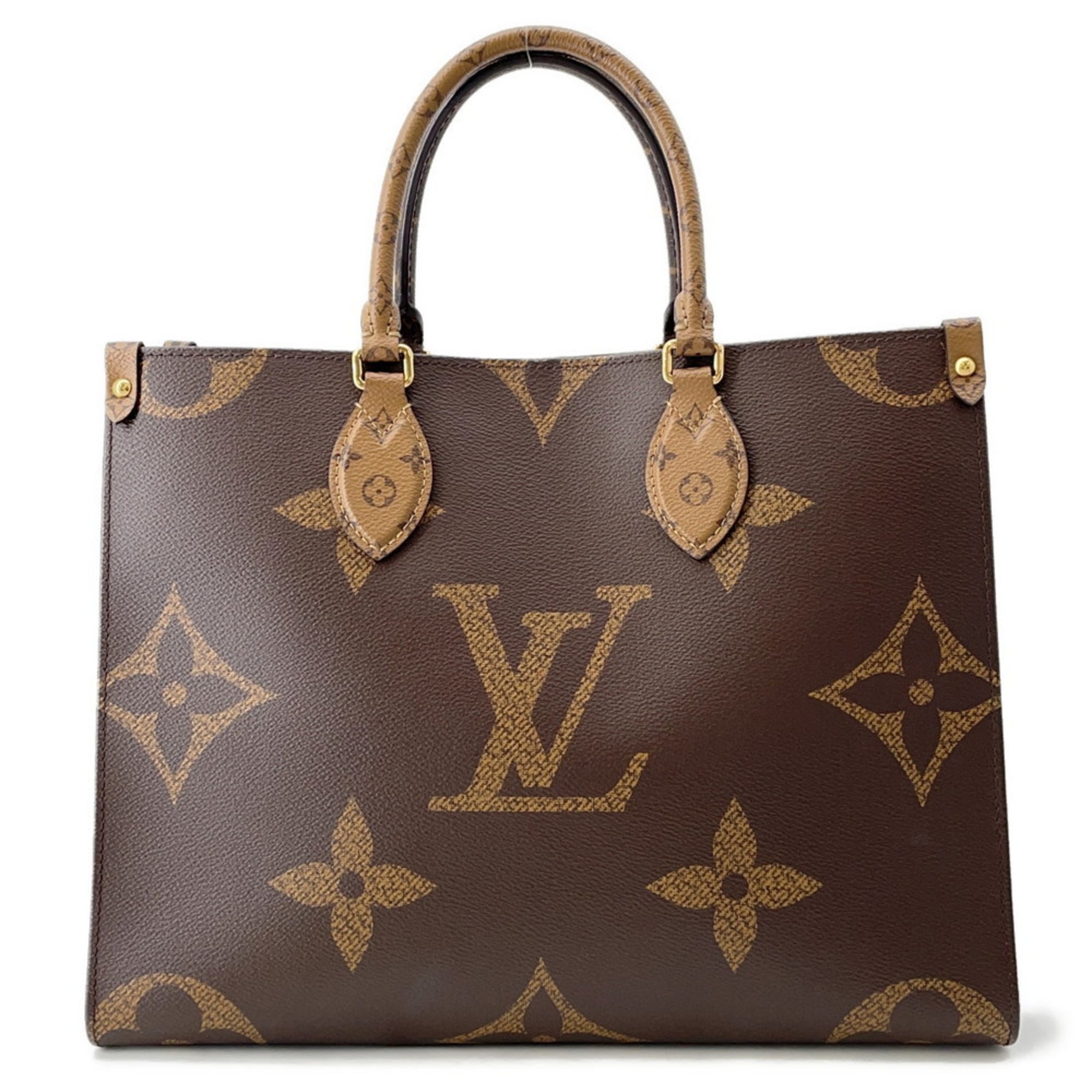 Louis Vuitton Monogram Shoulder Bag, Reverse, Giant On-the-Go MM