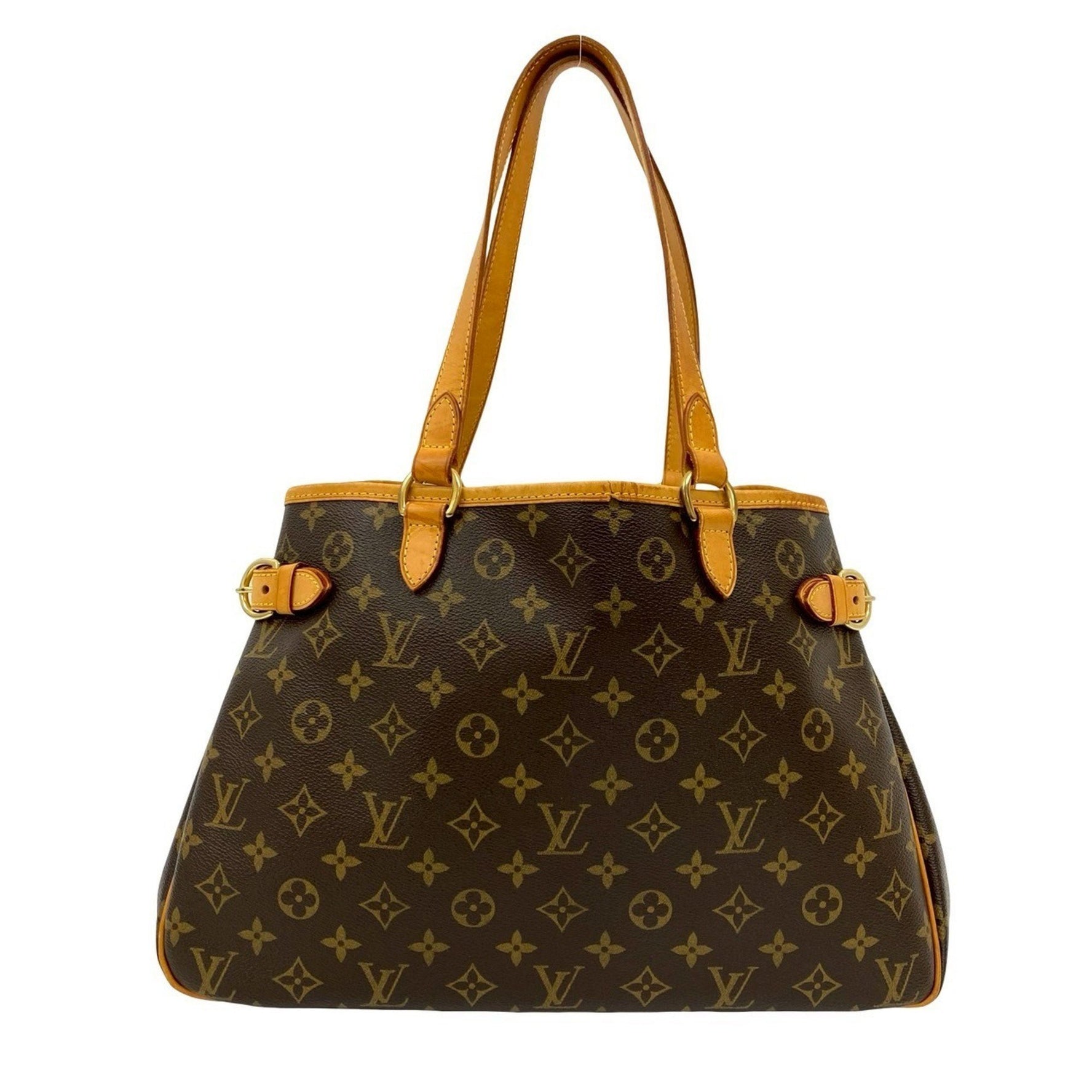 LOUIS VUITTON Batignolles Horizontal Monogram Leather Tote Bag/Semi-Shoulder Bag