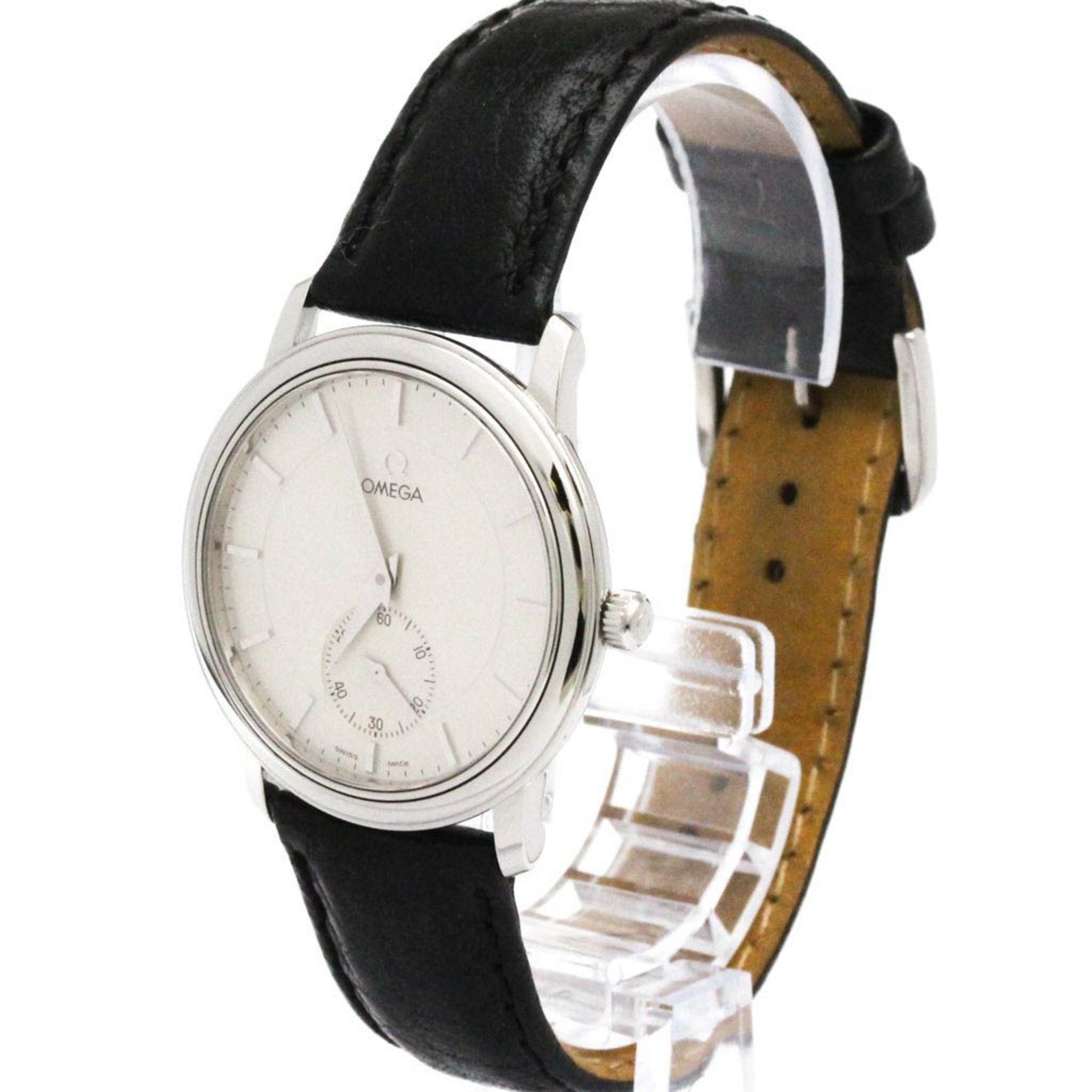 OMEGA De Ville Prestige Steel Hand-Winding Mens Watch 4820.31 Polished