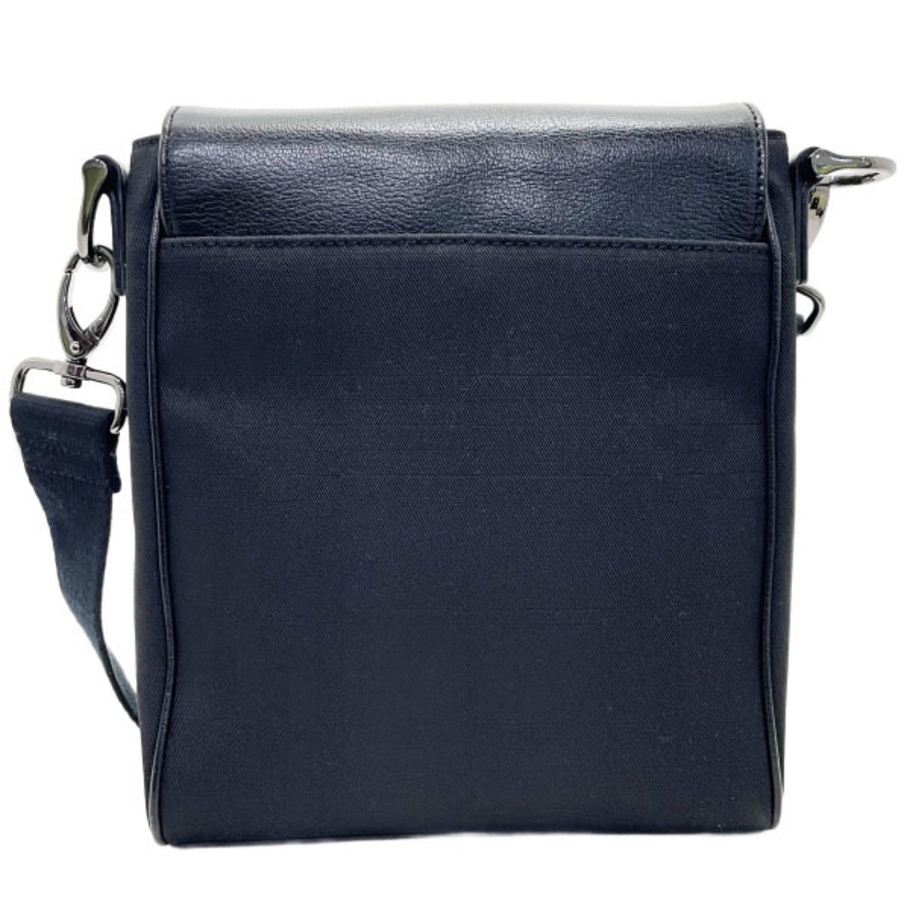 Burberry Shoulder Bag Black Label Crossbody Nylon Leather BURBERRY BLACK LABEL Men's RR-15143
