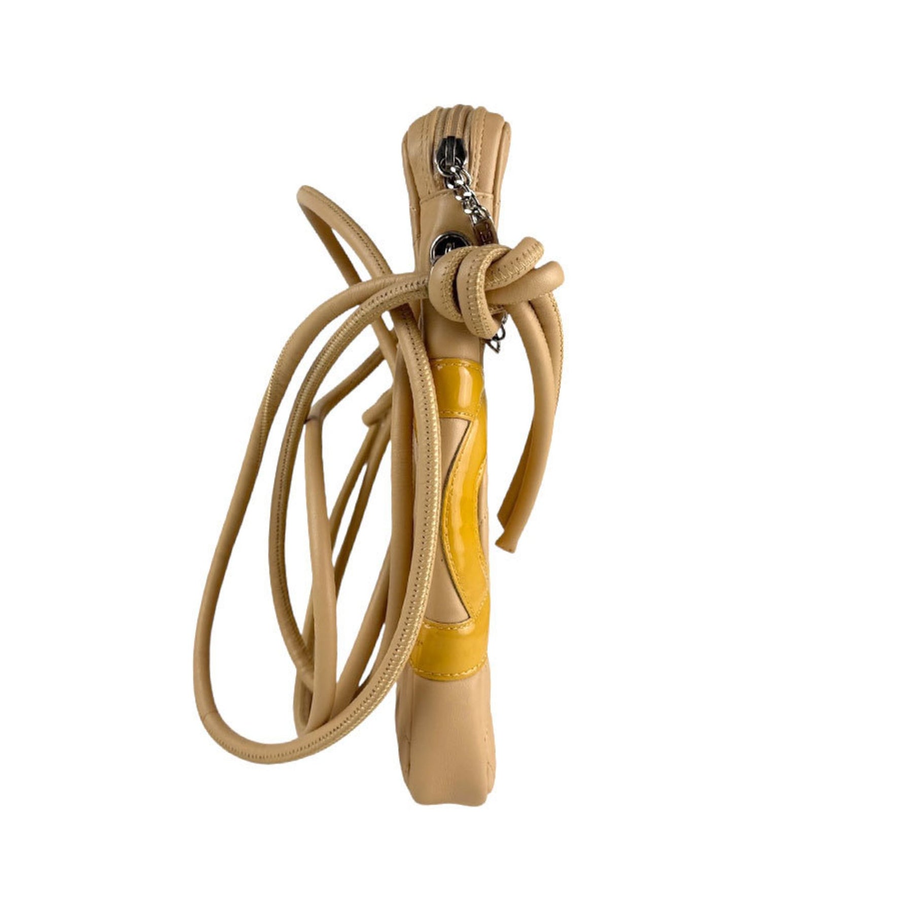 CHANEL Cambon Line Shoulder Bag, Leather