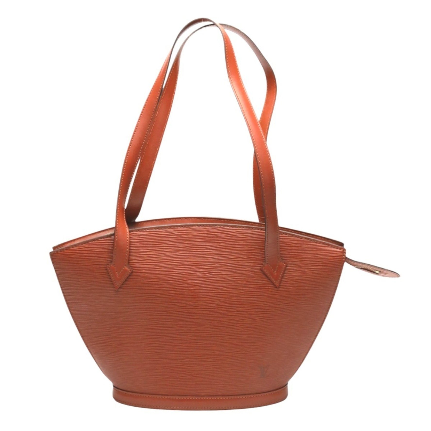 Louis Vuitton LOUIS VUITTON Handbag Tote Bag Epi Saint Jacques Poigner Long Leather M52333 Kenya Brown LV