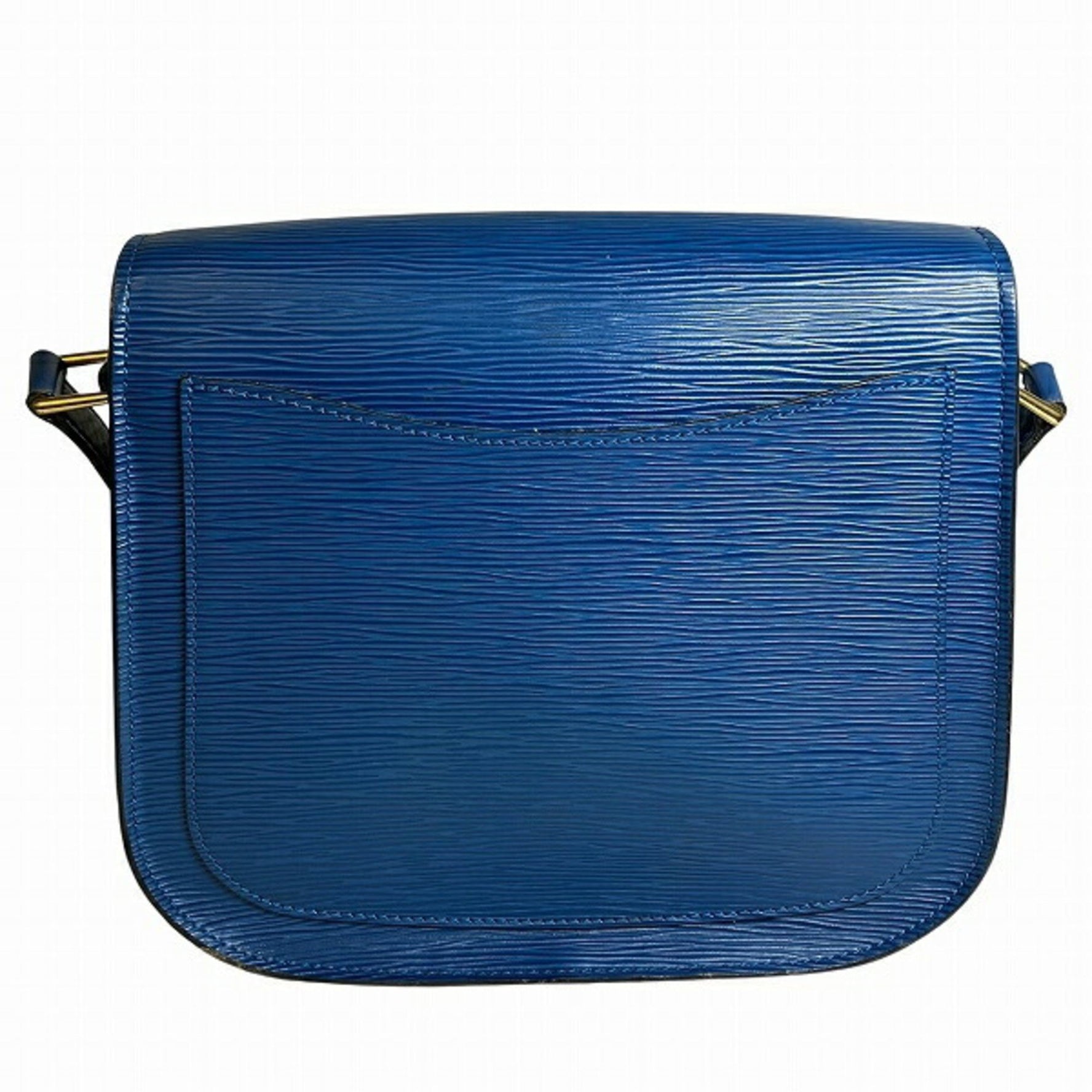 Louis Vuitton Epi Toledo Blue Saint-Cloud Shoulder Bag