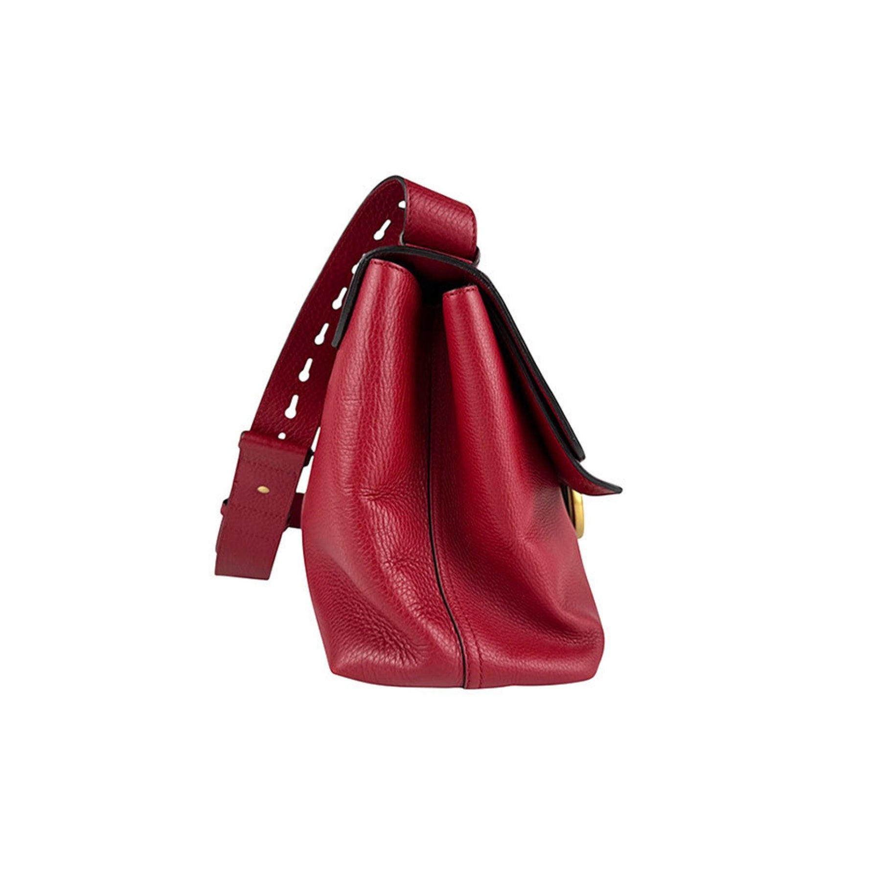 Gucci GG Marmont Leather Shoulder Bag, Red, Men's/Women's