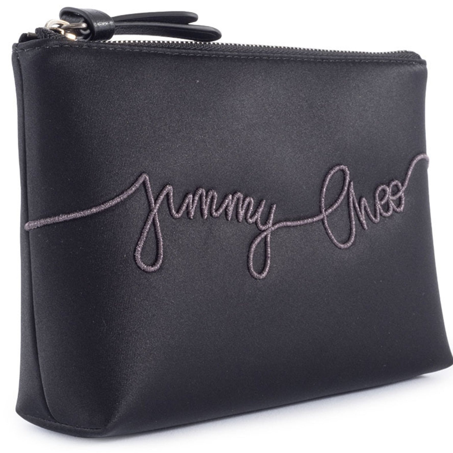Jimmy Choo satin pouch in .