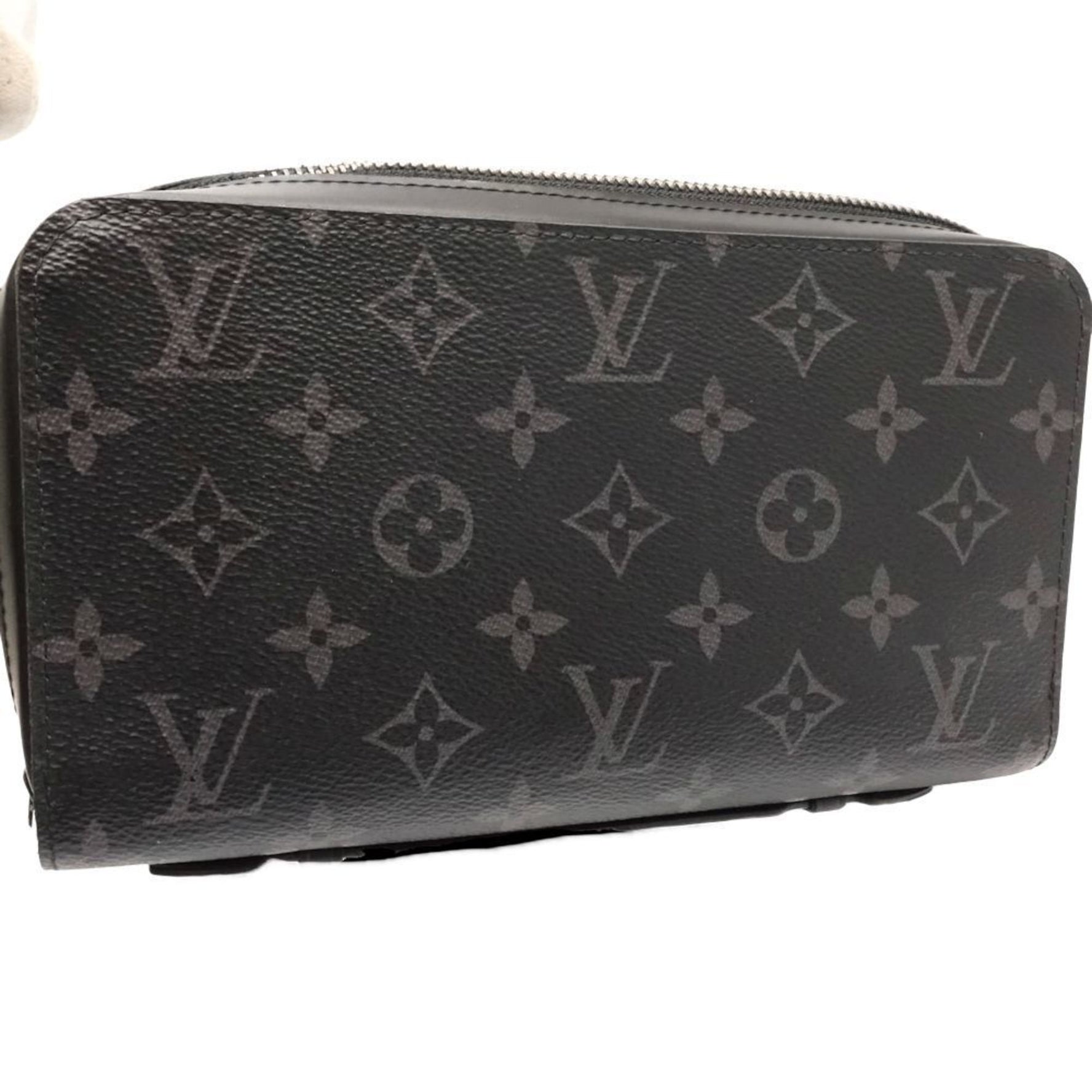LOUIS VUITTON Louis Vuitton Long Wallet M61698 Zippy XL Monogram Eclipse Noir