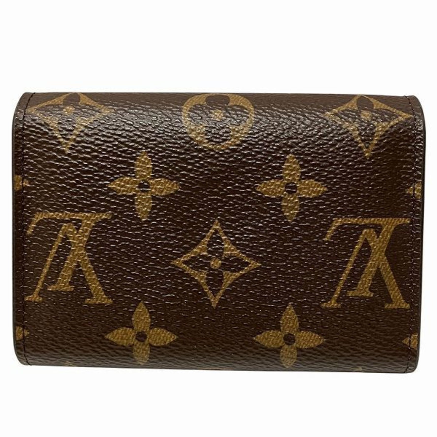 Louis Vuitton Monogram Damier Porte Monnaie Rosary Wallet/Coin Case