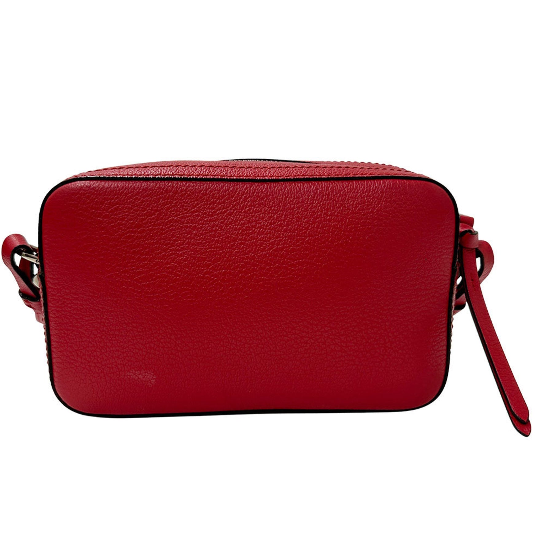 JIMMY CHOO bag ladies brand shoulder leather red mini small