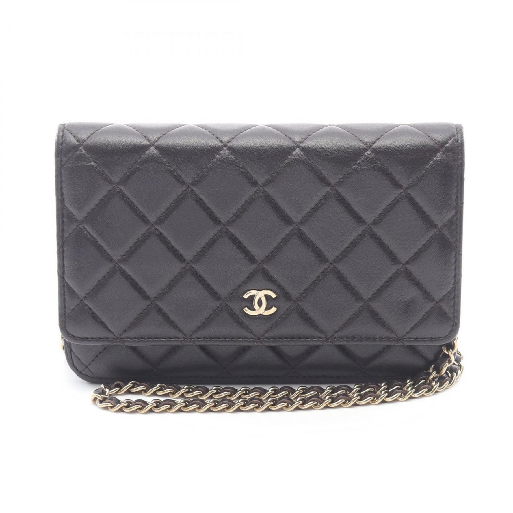 CHANEL Matelasse Shoulder Bag, Lambskin Leather