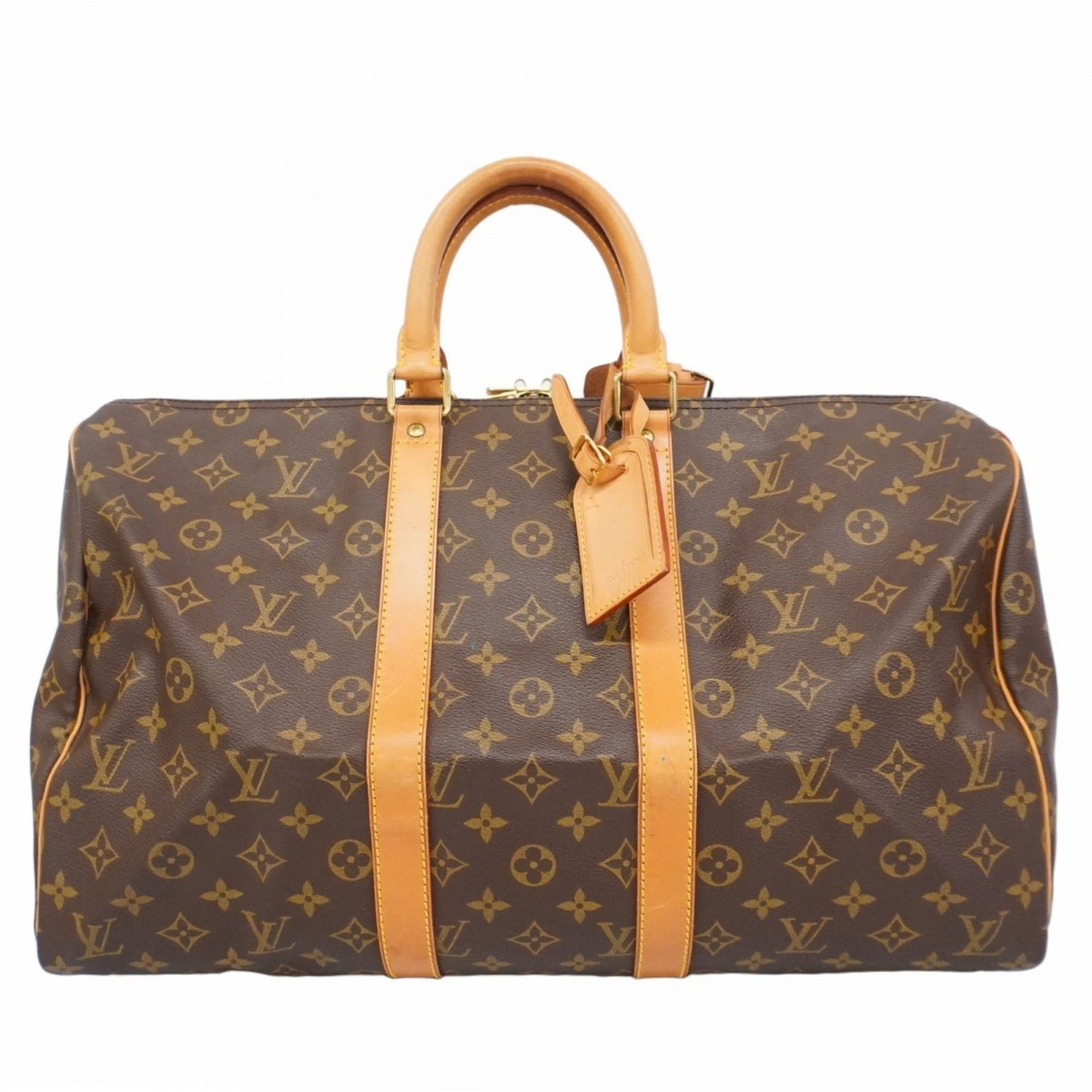 Louis Vuitton Monogram Keepall 45 Boston Bag Men's and