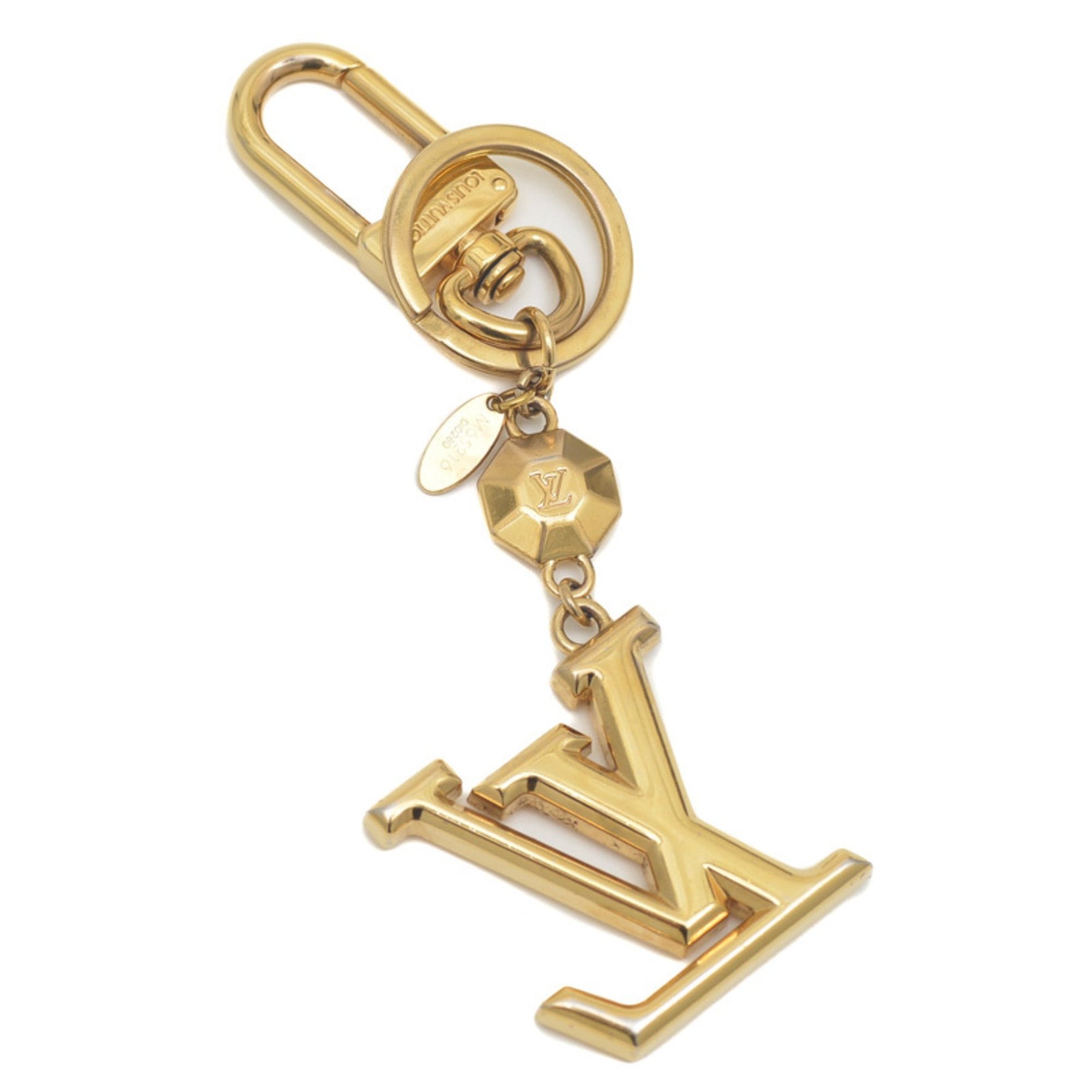 Louis Vuitton Keychain LV Faceted Metal BP