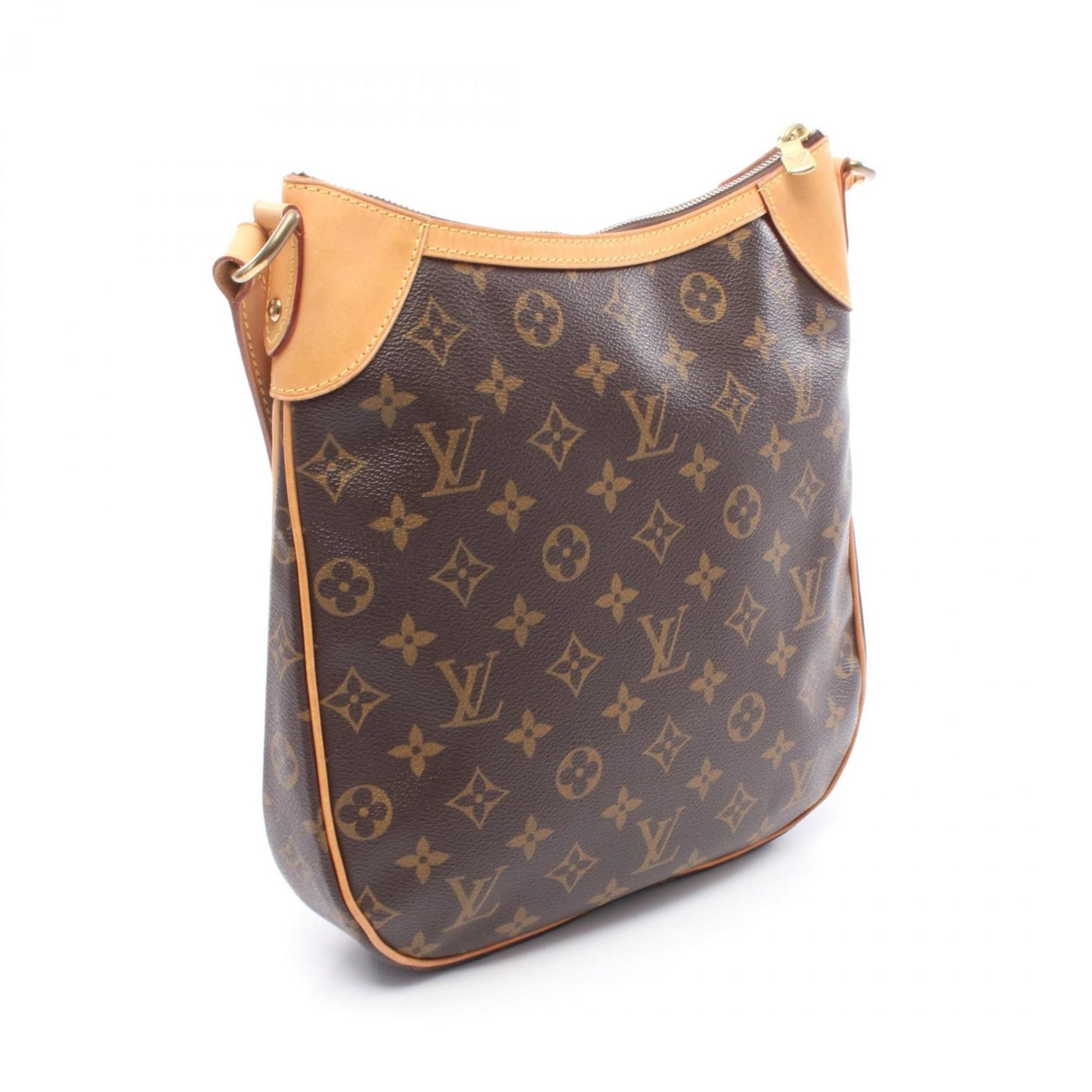 Louis Vuitton Odeon PM Shoulder Bag in Coated Canvas and Leather with Monogram Design