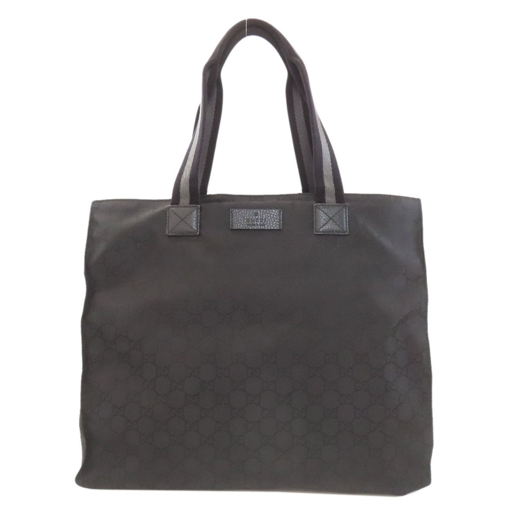 Gucci Outlet GG Tote Bag in Nylon Canvas