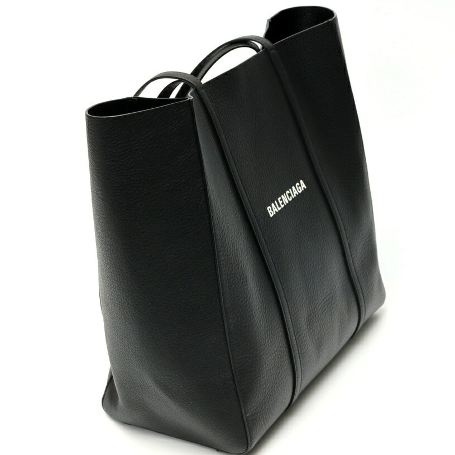 BALENCIAGA Everyday Tote S Leather Black E-158609