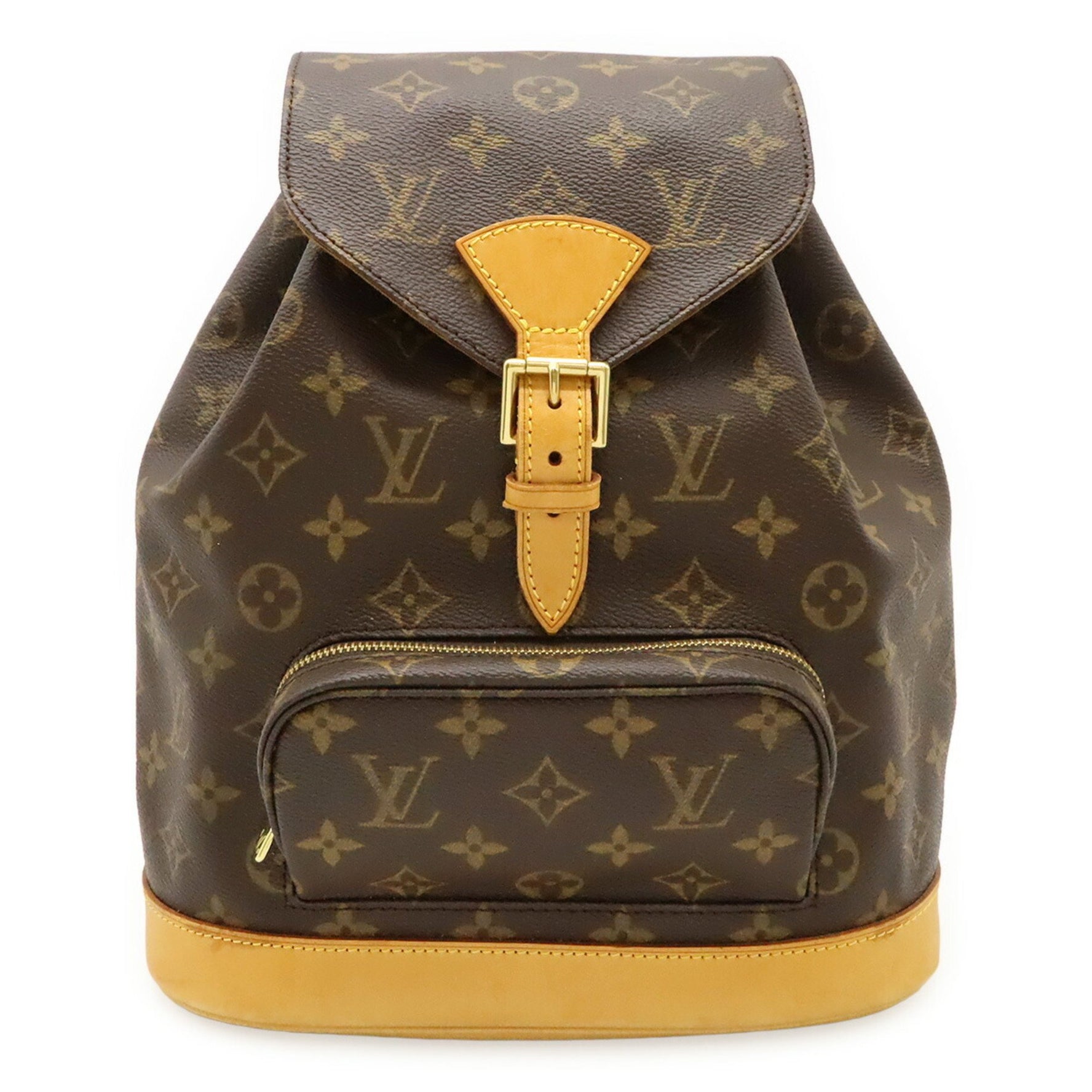 LOUIS VUITTON Monogram Montsouris MM Backpack Shoulder Bag M51136