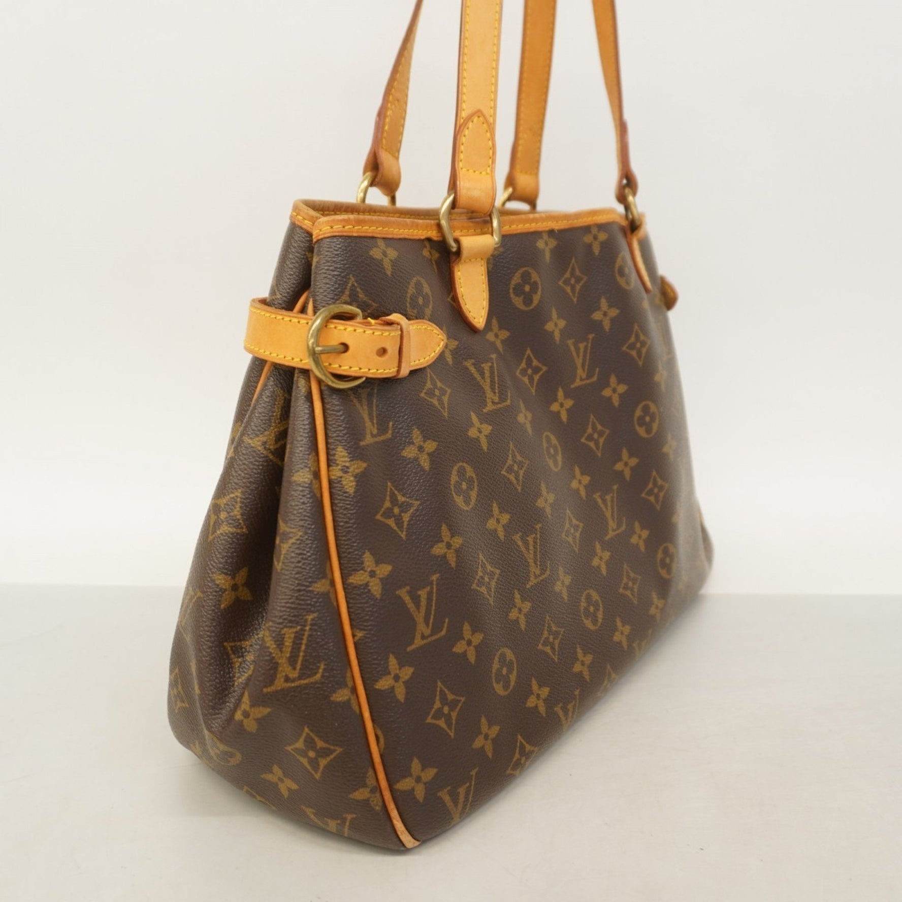 Louis Vuitton Monogram Batignolles Horizontal Tote Bag M51154 Brown Women's