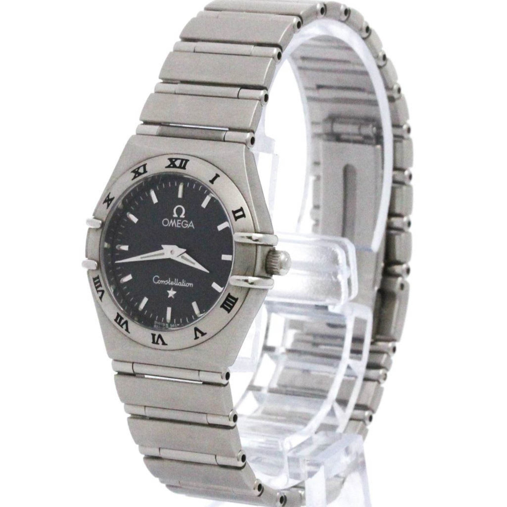 OMEGA Constellation Steel Quartz Ladies Watch 1572.40 Polished
