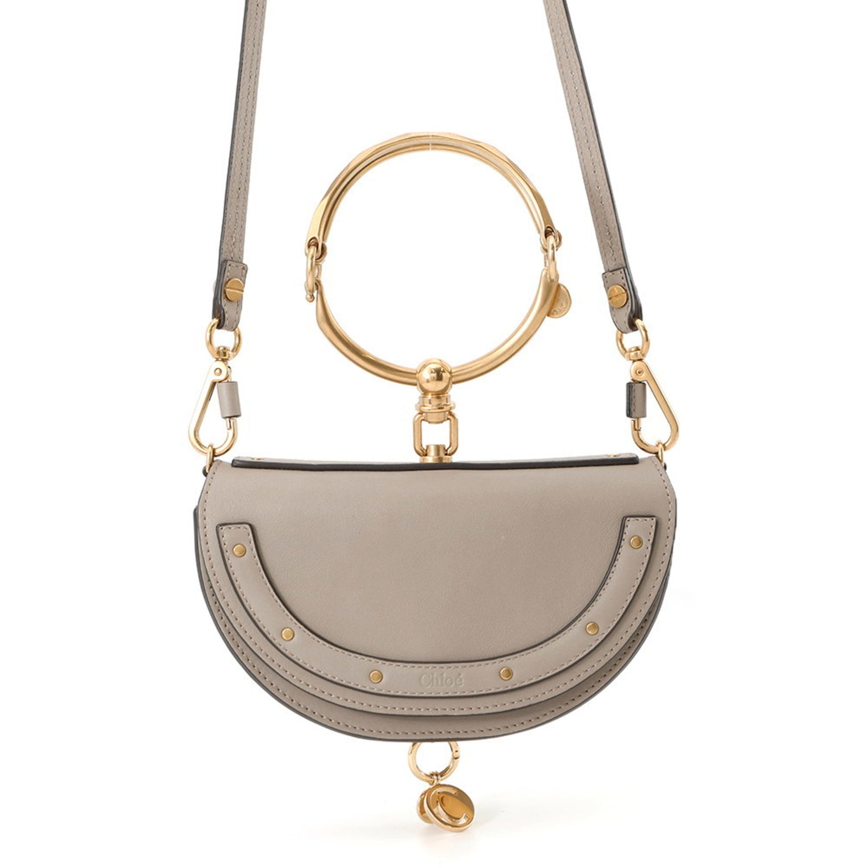 Chloé Chloe Nile Minaudière Leather Handbag