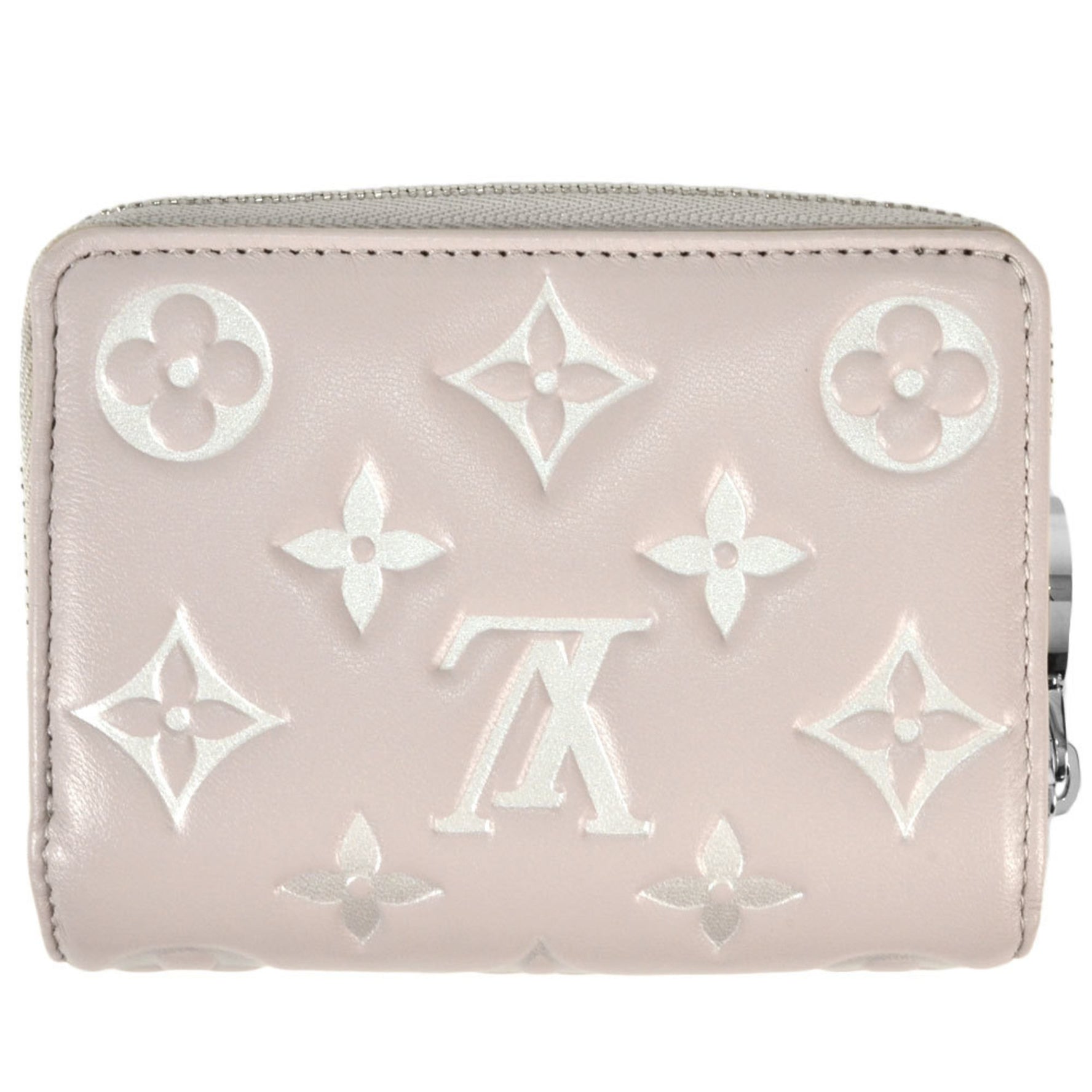 Louis Vuitton Portefeuille Lou Bi-fold Wallet Lambskin Bloom RFID Monogram