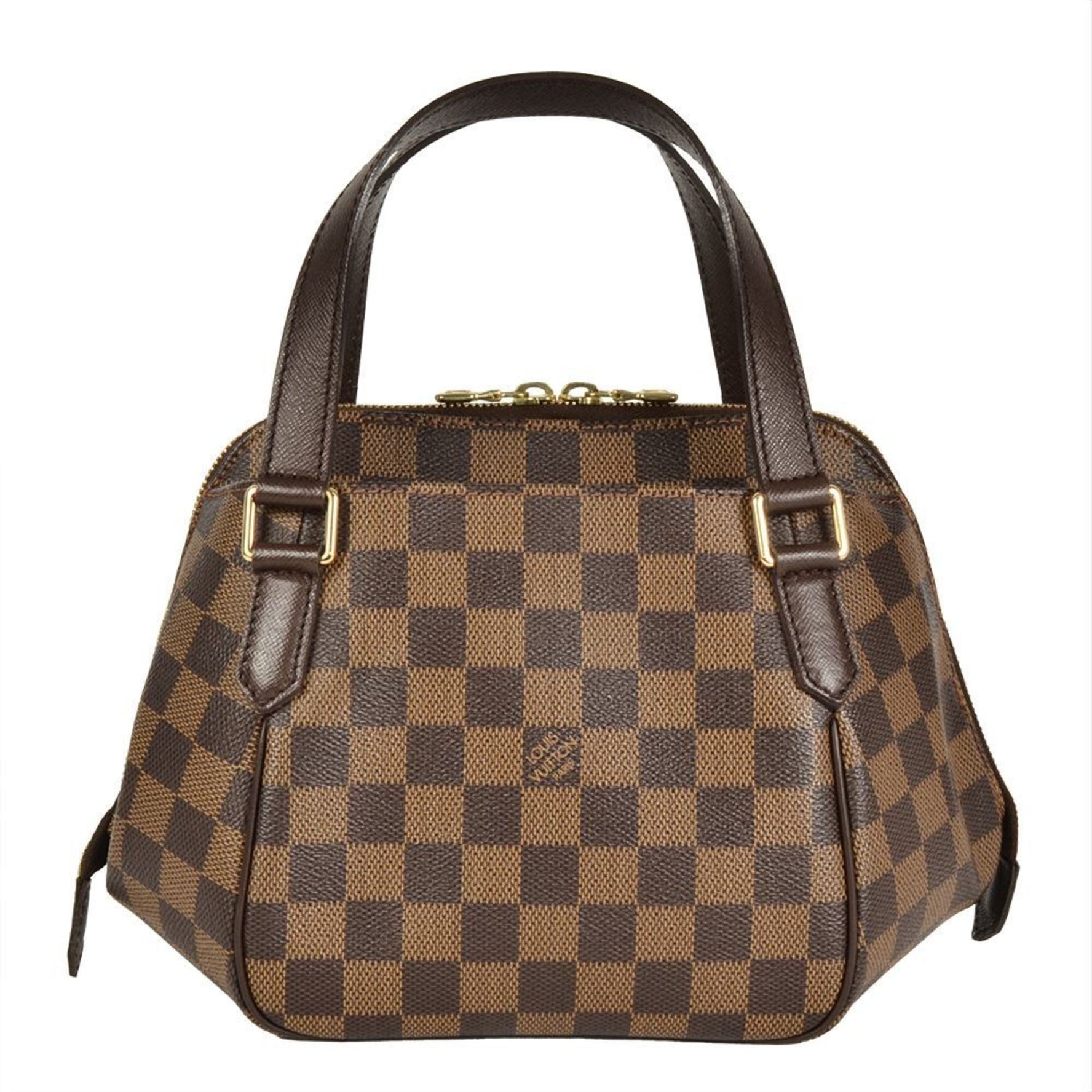 Louis Vuitton Belem PM Handbag Damier Ebene Brown