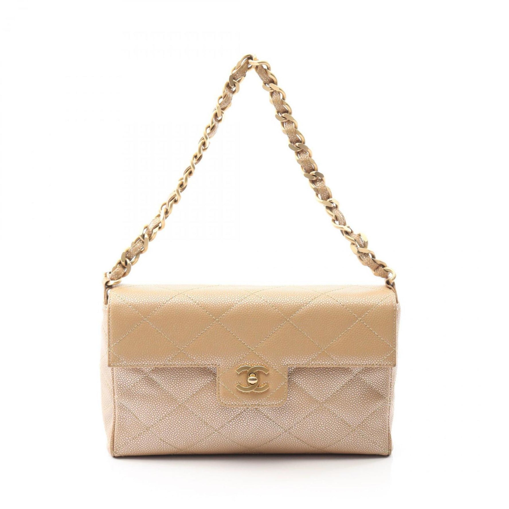 CHANEL Matelasse Handbag in Grained Calfskin Leather