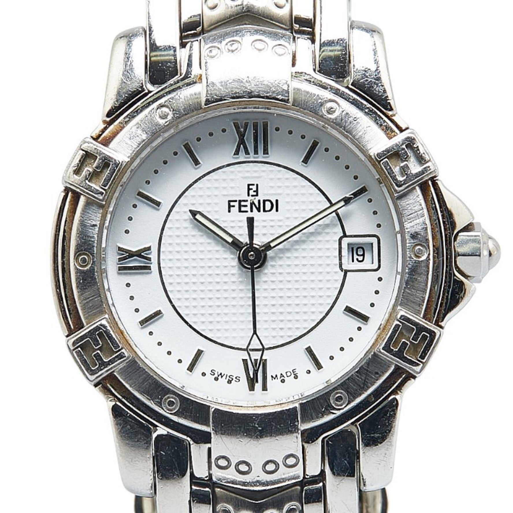 Fendi Horology Watch Quartz Dial Stainless Steel