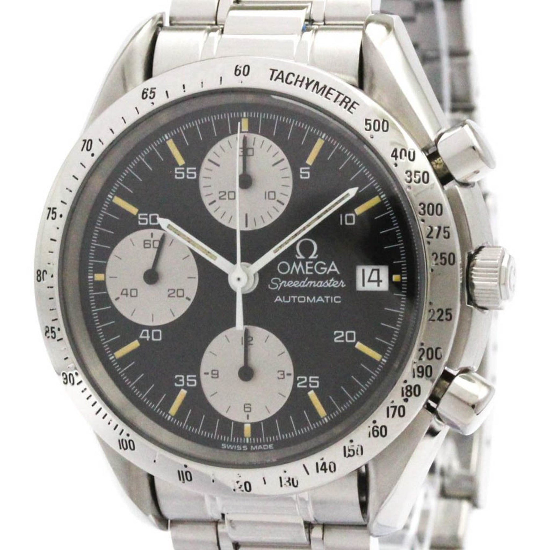 OMEGA Speedmaster Date Steel Automatic Mens Watch 3511.50 Polished