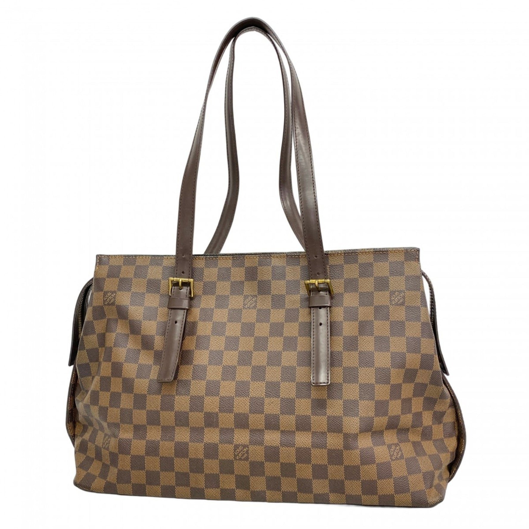 Louis Vuitton Damier Chelsea Shoulder Bag N51119 Ebene Women's