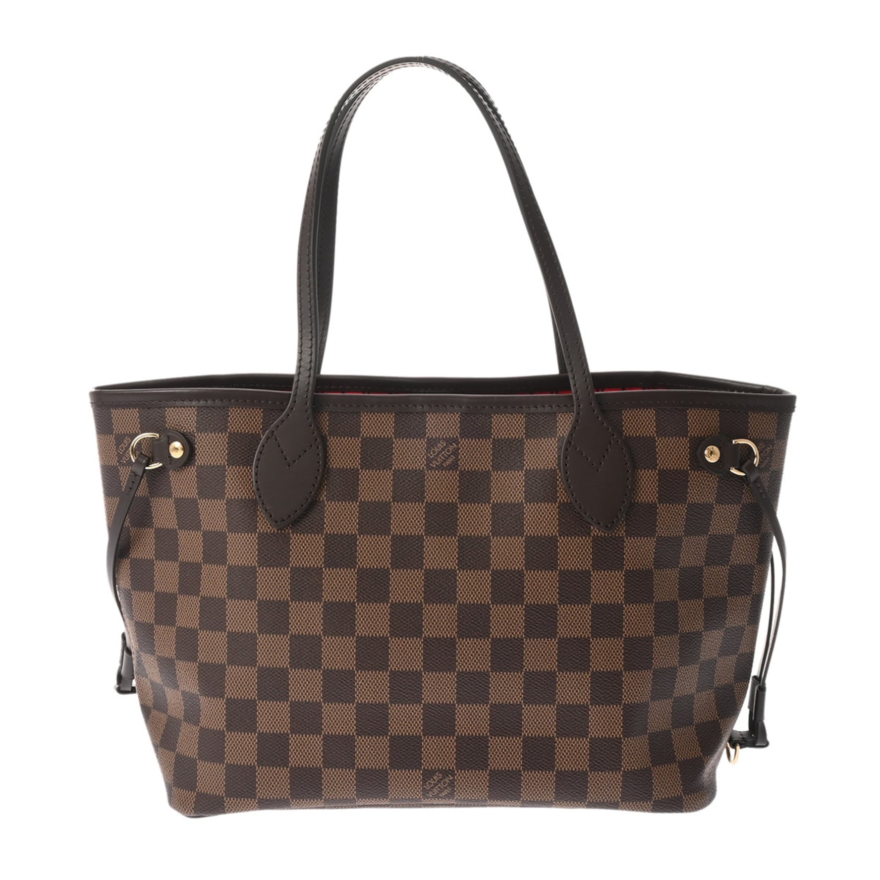 LOUIS VUITTON Damier Neverfull PM Canvas Handbag, Unused, Ginzo