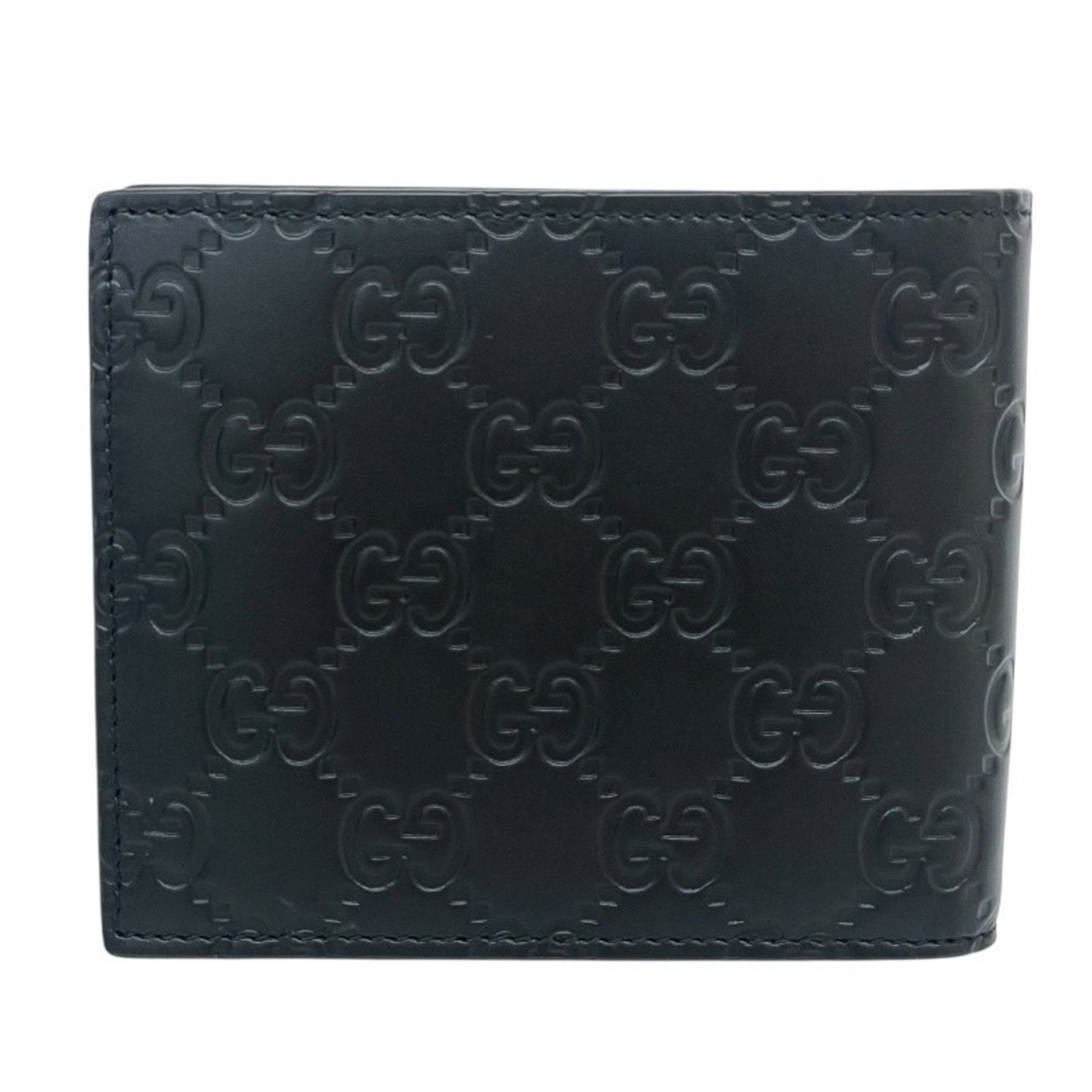 GUCCI Guccissima Leather Bifold Wallet