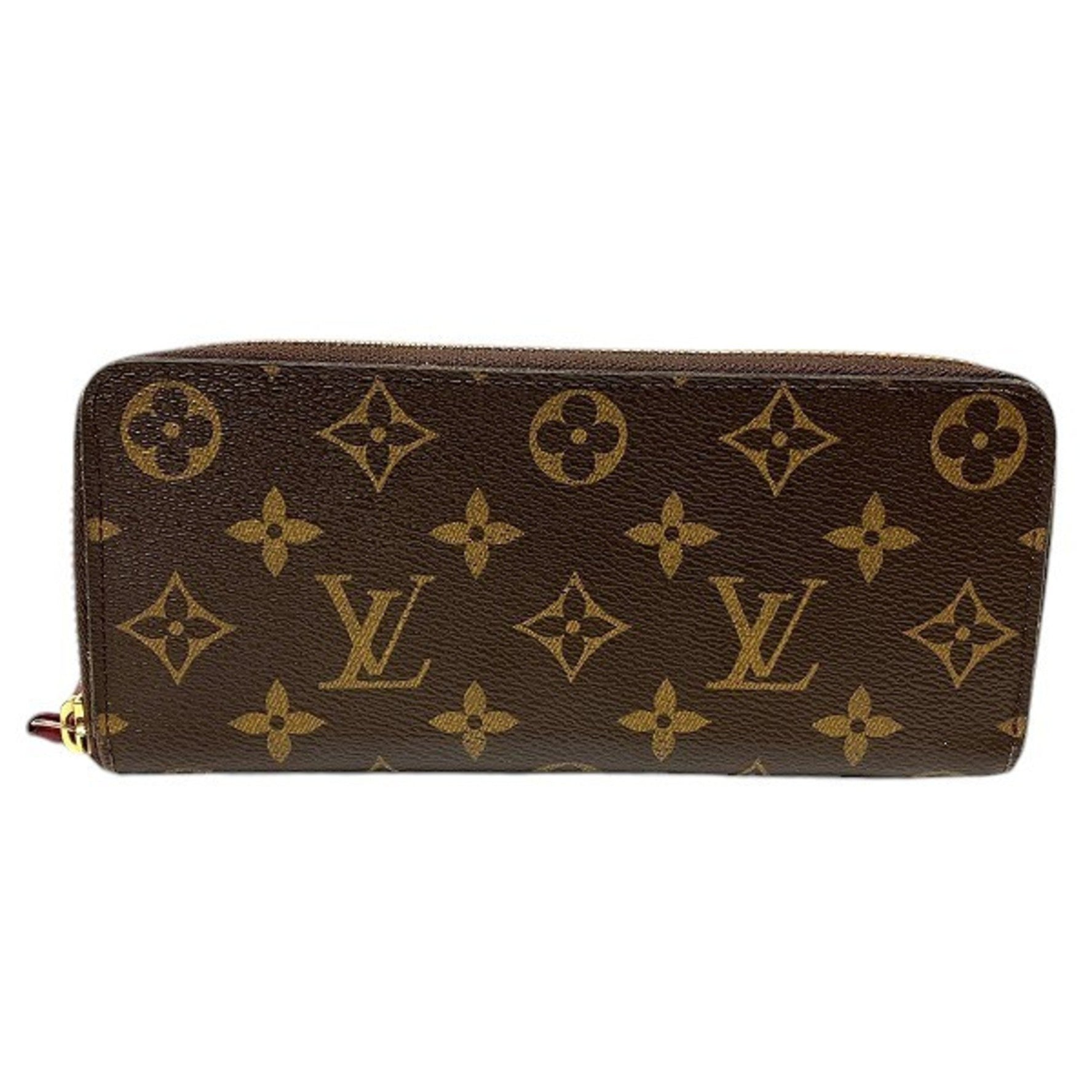 Louis Vuitton Monogram Portefeuille Clemence M60742 Long Wallet for Women