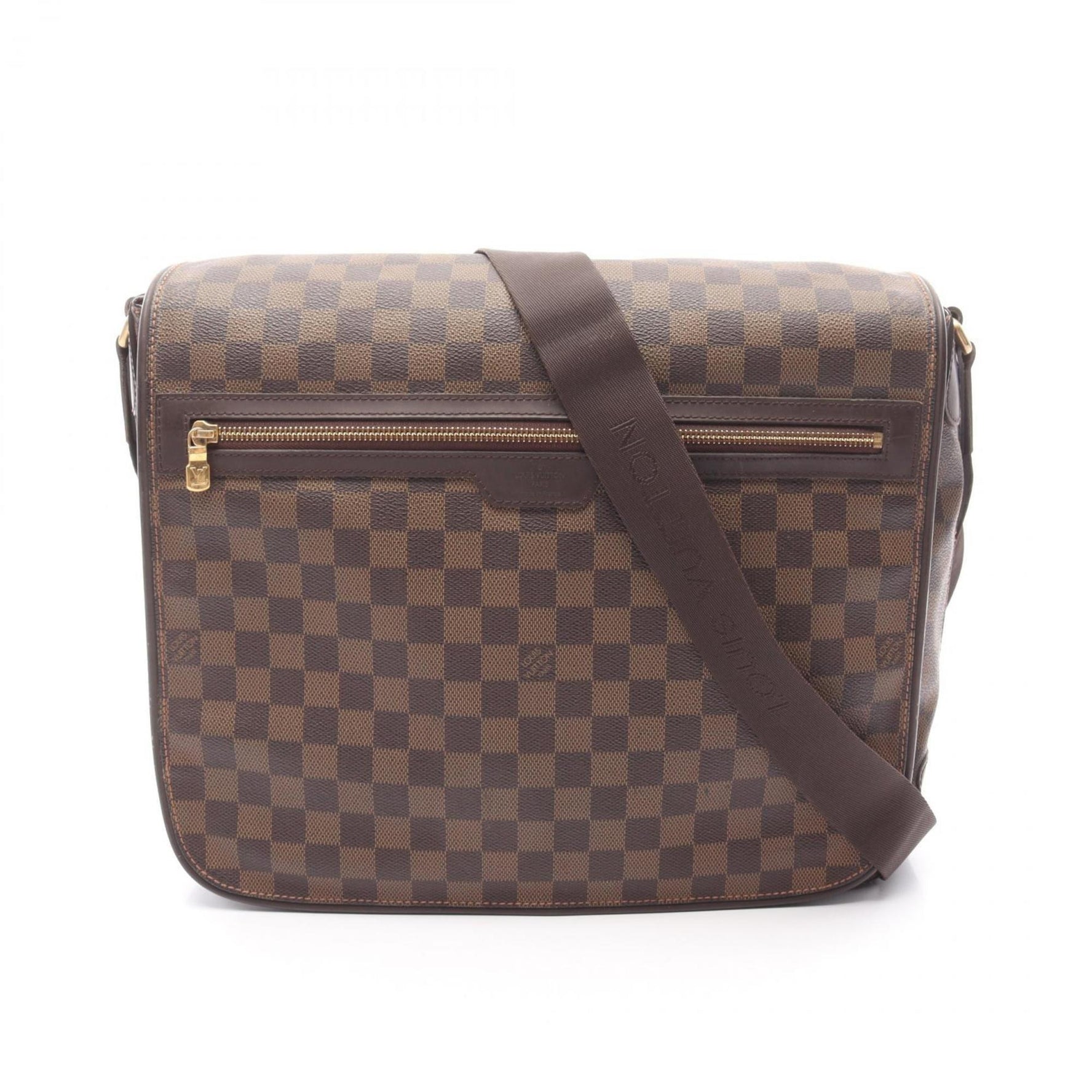 Louis Vuitton Spencer Shoulder Bag, Coated Canvas, Leather, Damier