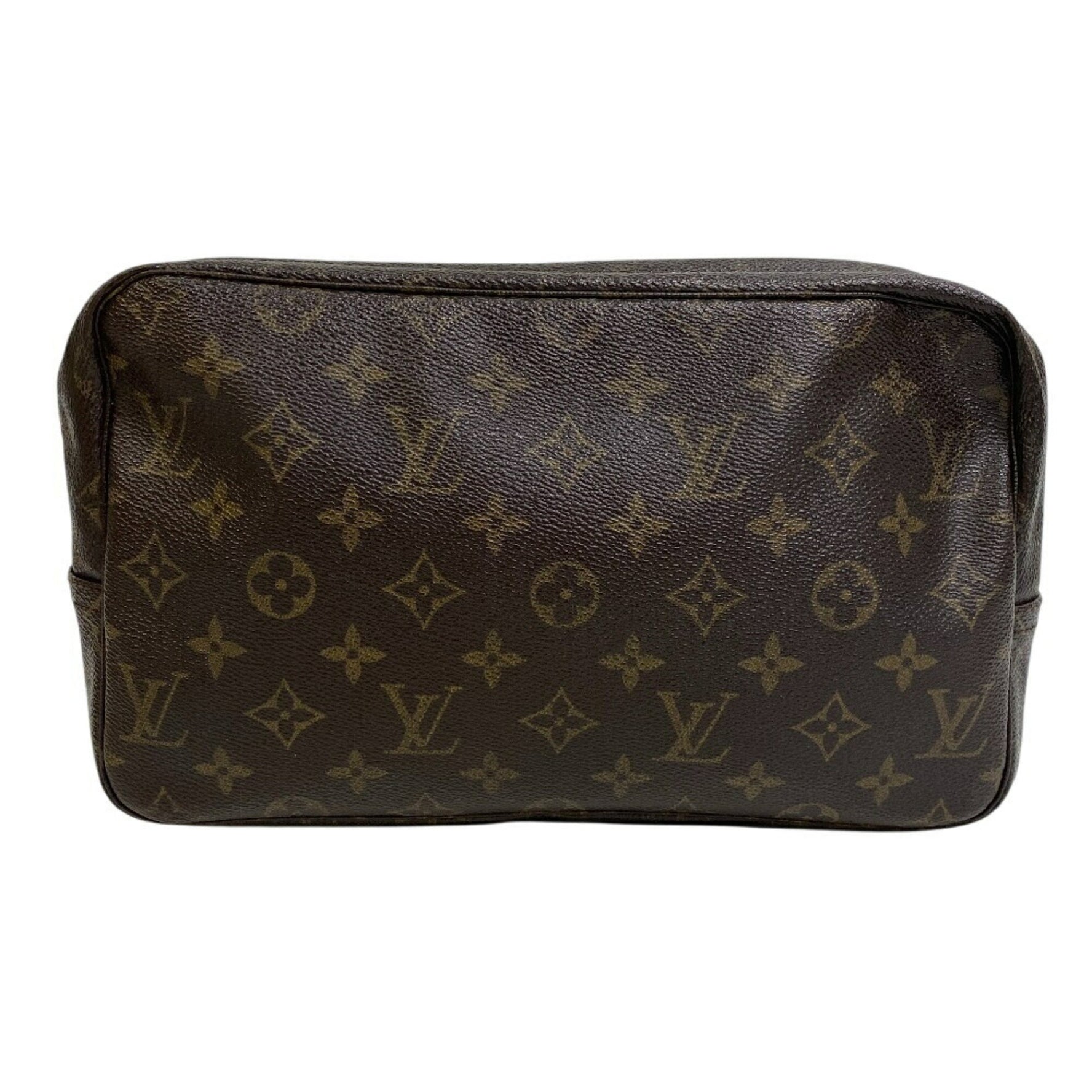 LOUIS VUITTON M47522 True Toilet 28 Second Bag Monogram Clutch - Brown Men's
