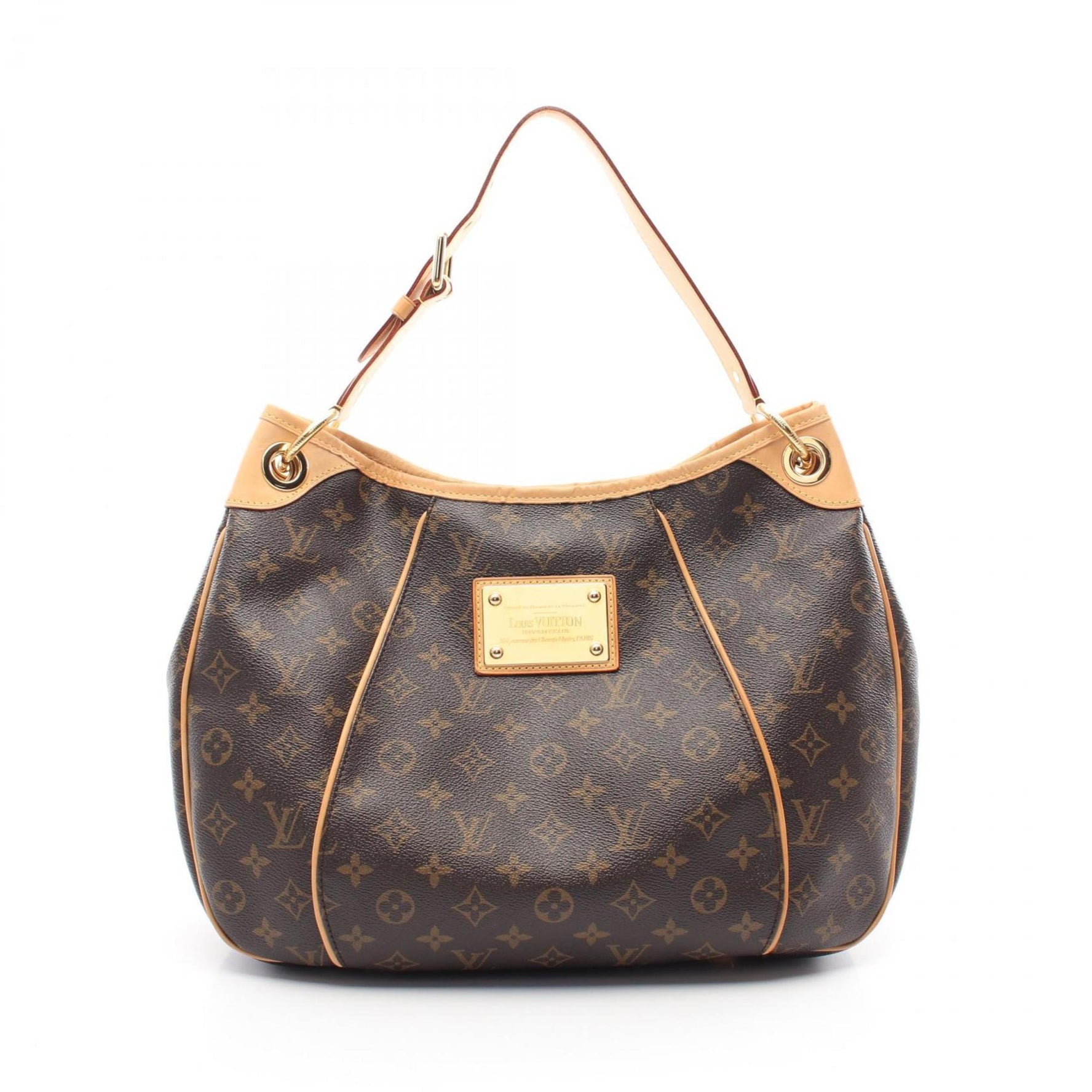 Louis Vuitton Galliera PM Shoulder Bag Coated Canvas Leather Monogram