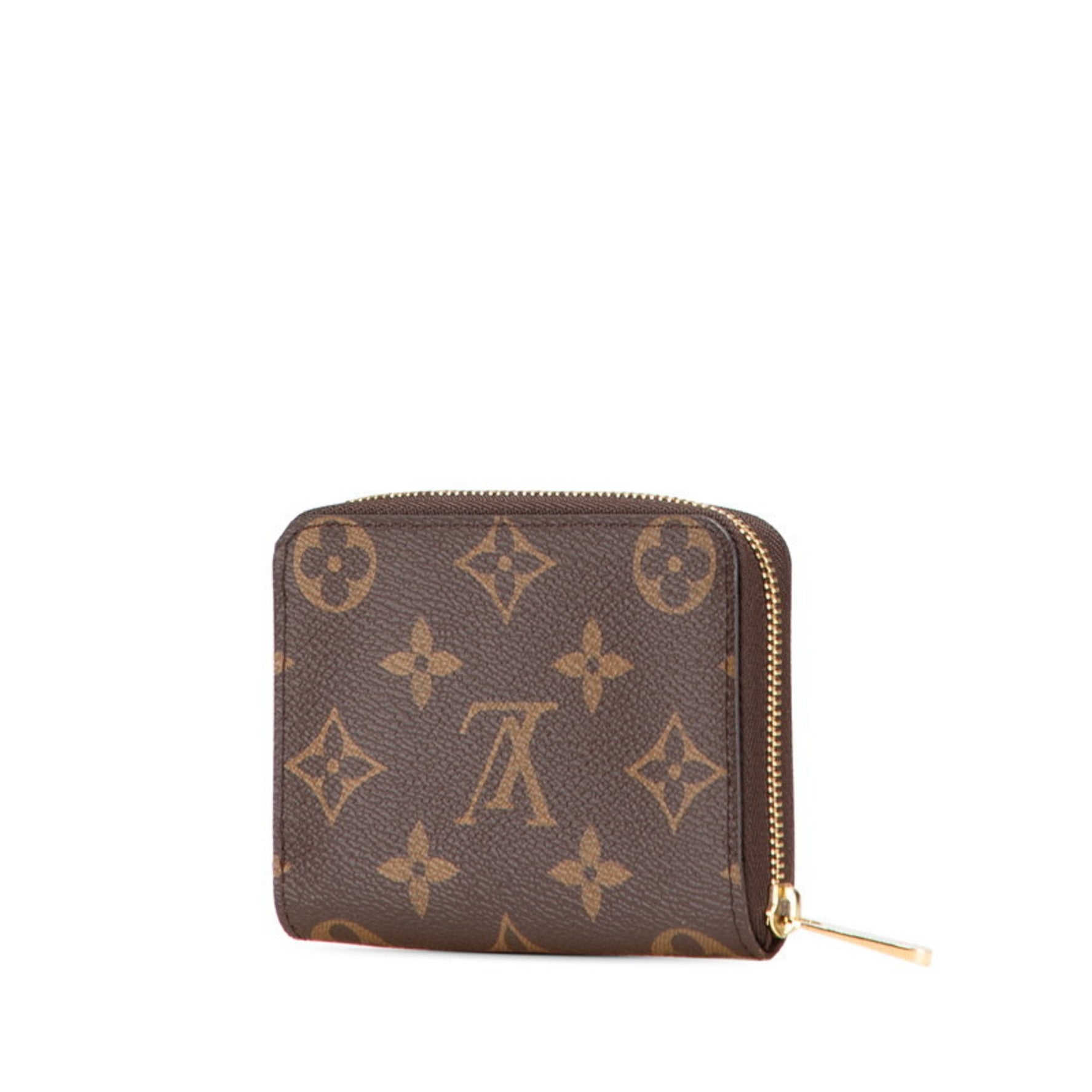 Louis Vuitton Monogram Zippy Coin Purse Leather LOUIS VUITTON