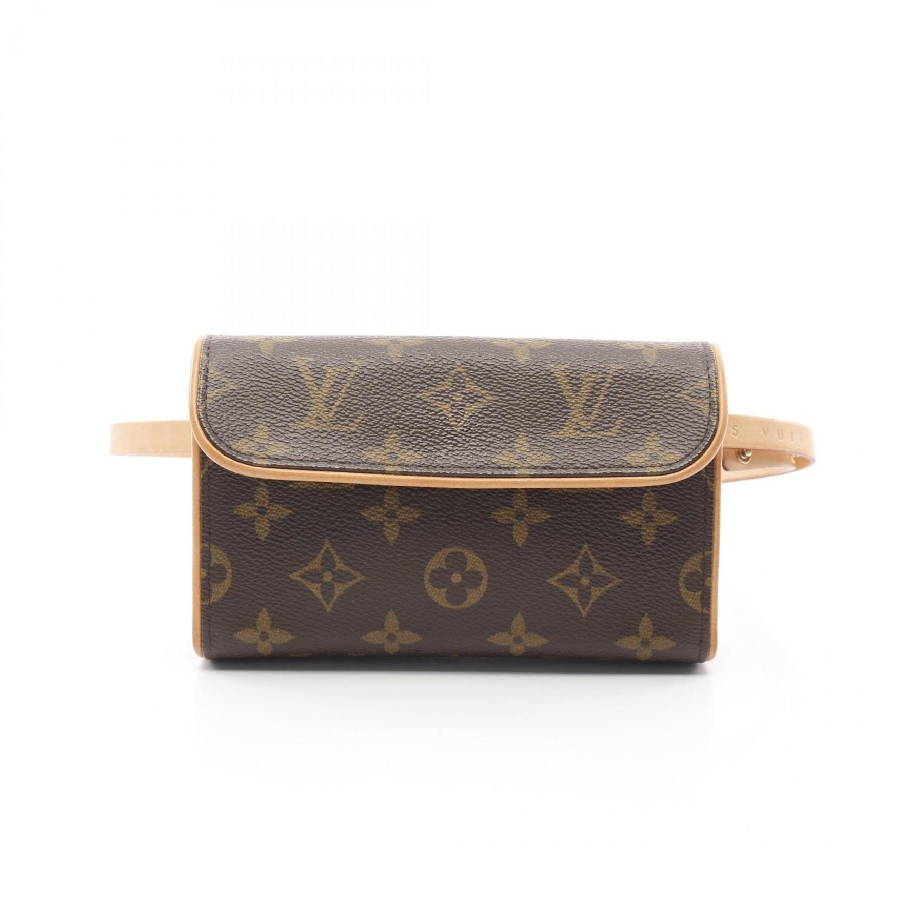 Louis Vuitton Pochette Florentine Waist Bag Body Coated Canvas Leather Monogram