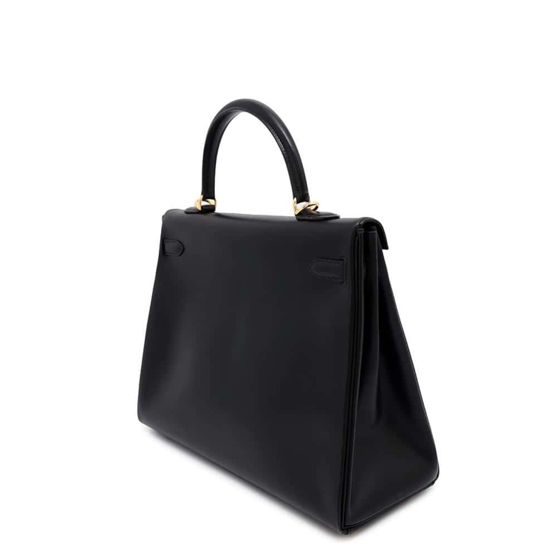 Hermes handbag Kelly 35, in-stitched, box calf, F stamp
