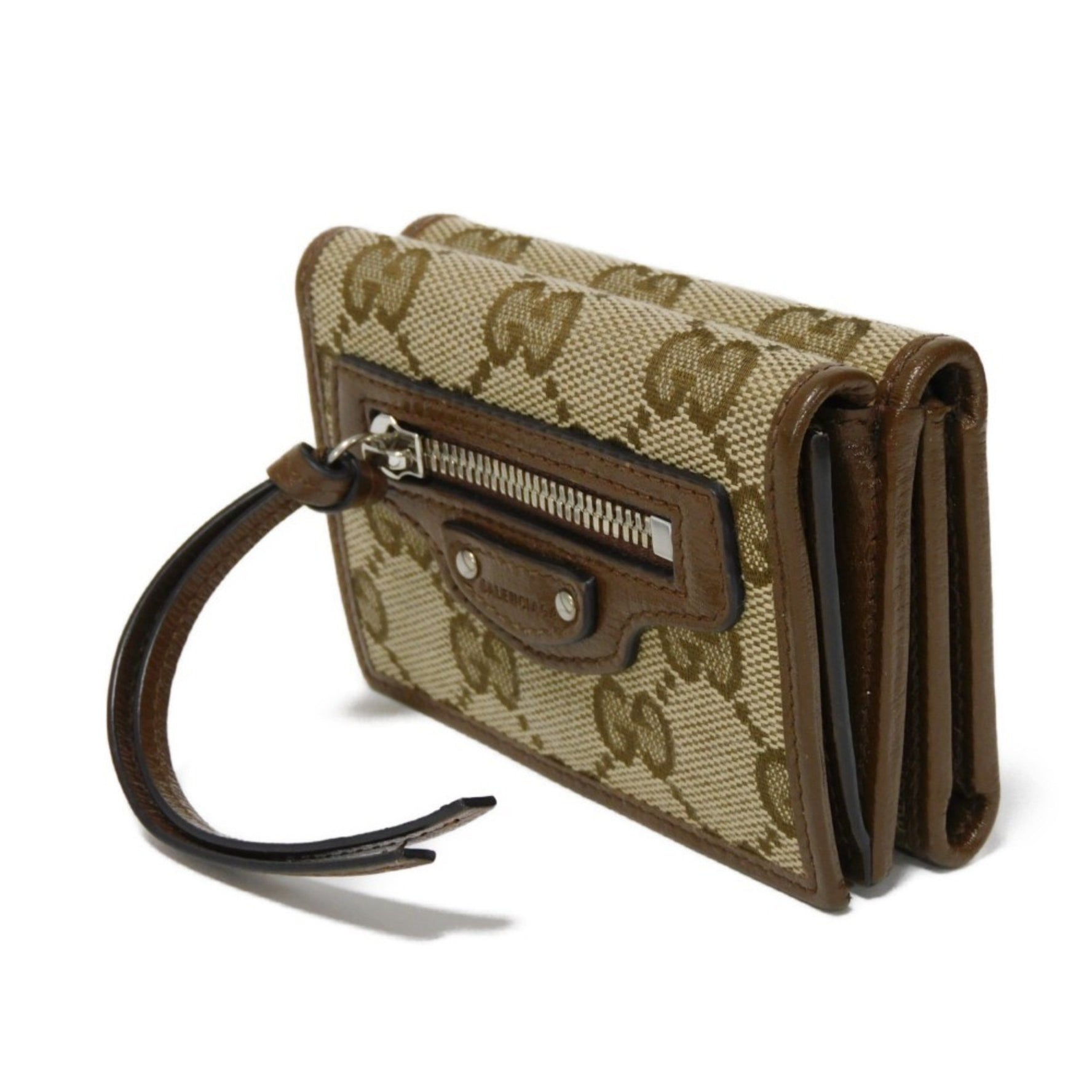 GUCCI Tri-fold Wallet Neo Classic Compact The Hacker Project GG Canvas Balenciaga GY5SN 8563 Men's Women's