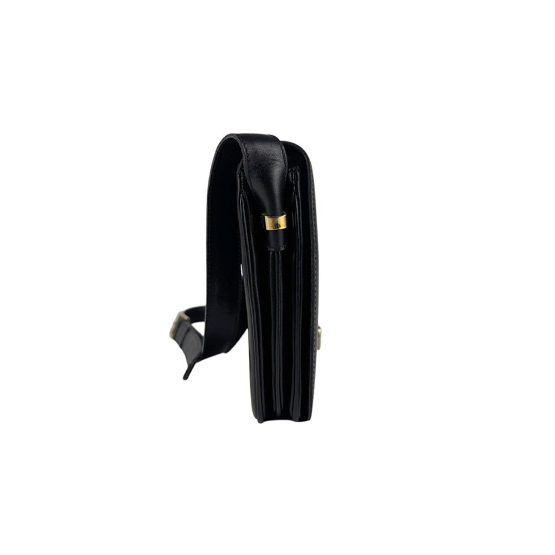 Celine Shoulder Bag in Black Leather for Women, Z6688