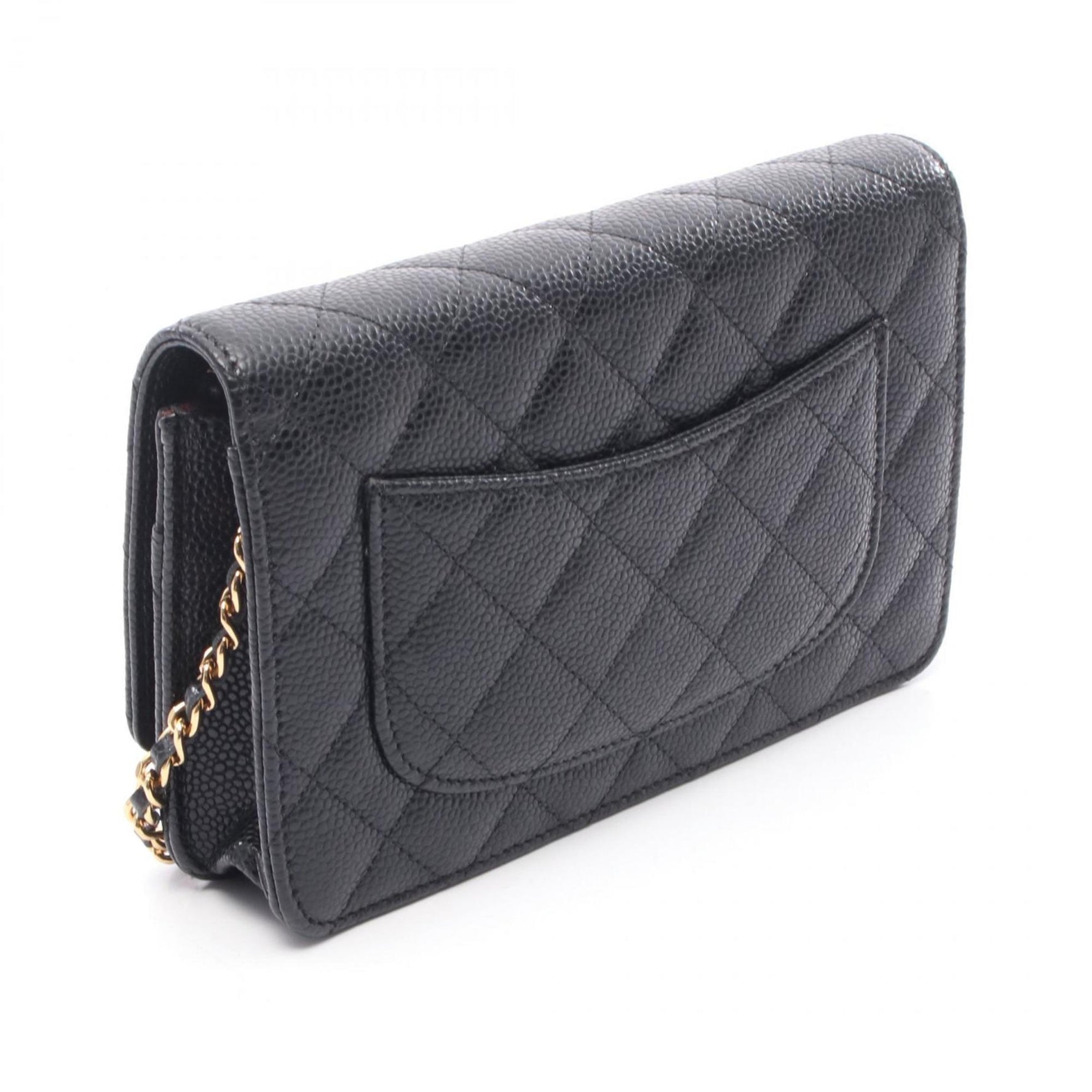 CHANEL Matelasse Shoulder Bag, Calfskin Leather