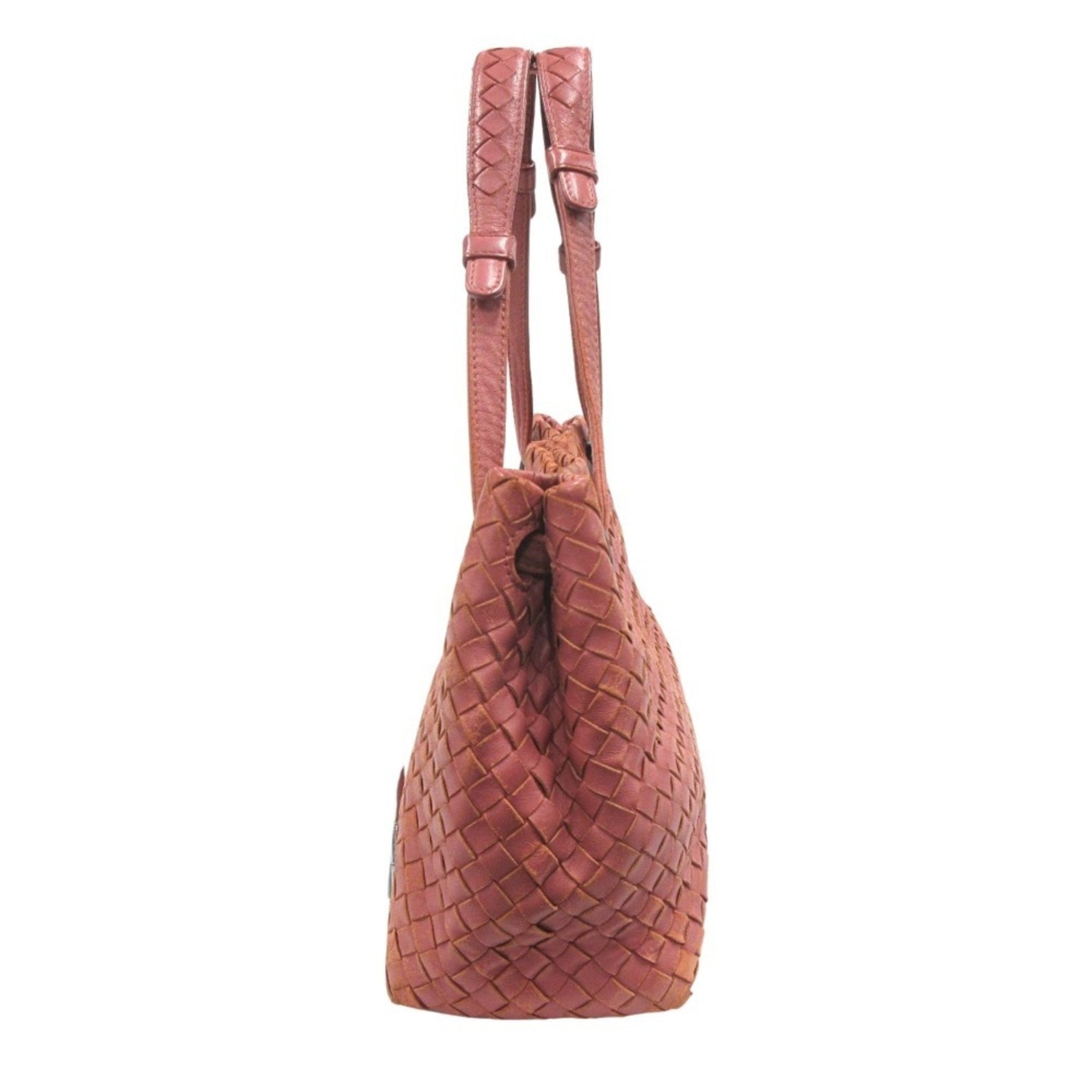 BOTTEGA VENETA Intrecciato Small Garda Hand Tote Bag in Lamb Leather